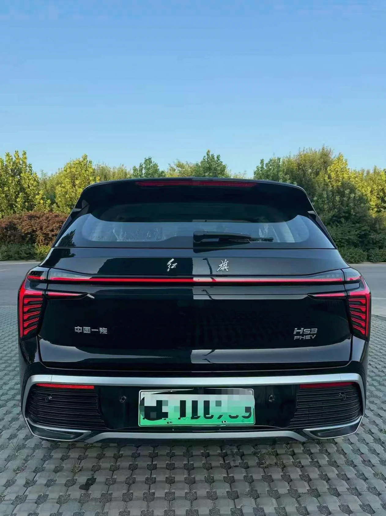 红旗HS3 驾驶室