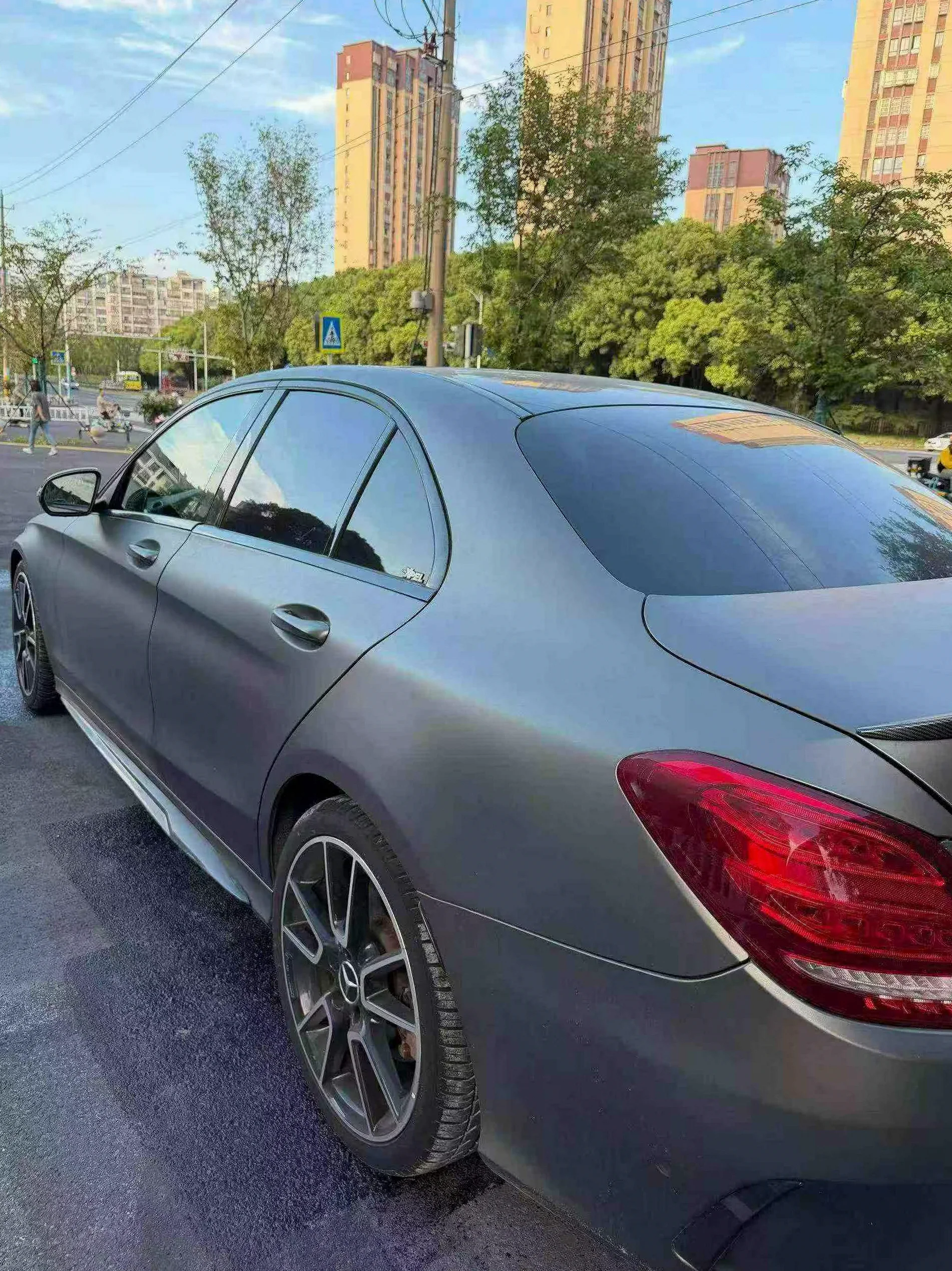 奔驰AMG 内饰后排