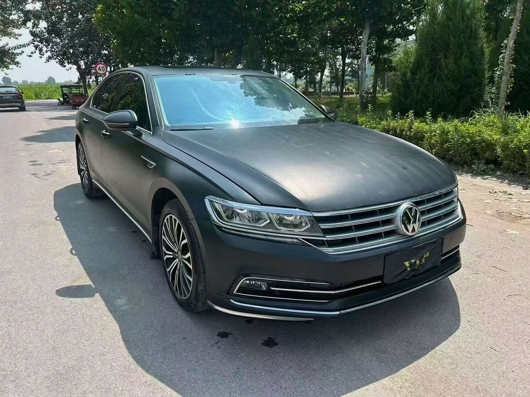 大众辉昂 正面外观三
