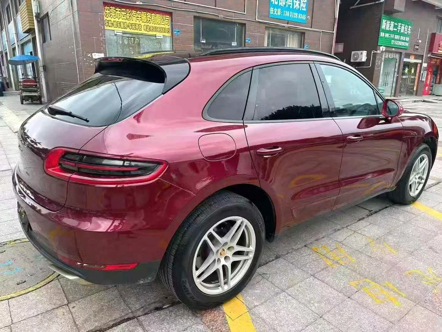 保时捷Macan 驾驶室
