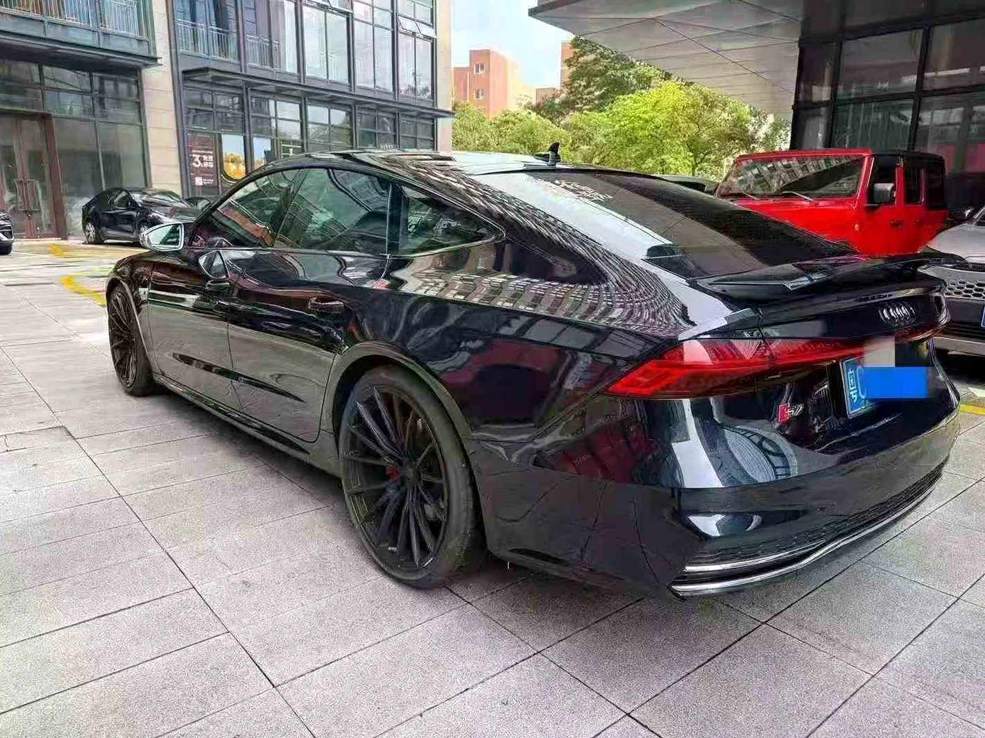 奥迪A7L 驾驶室