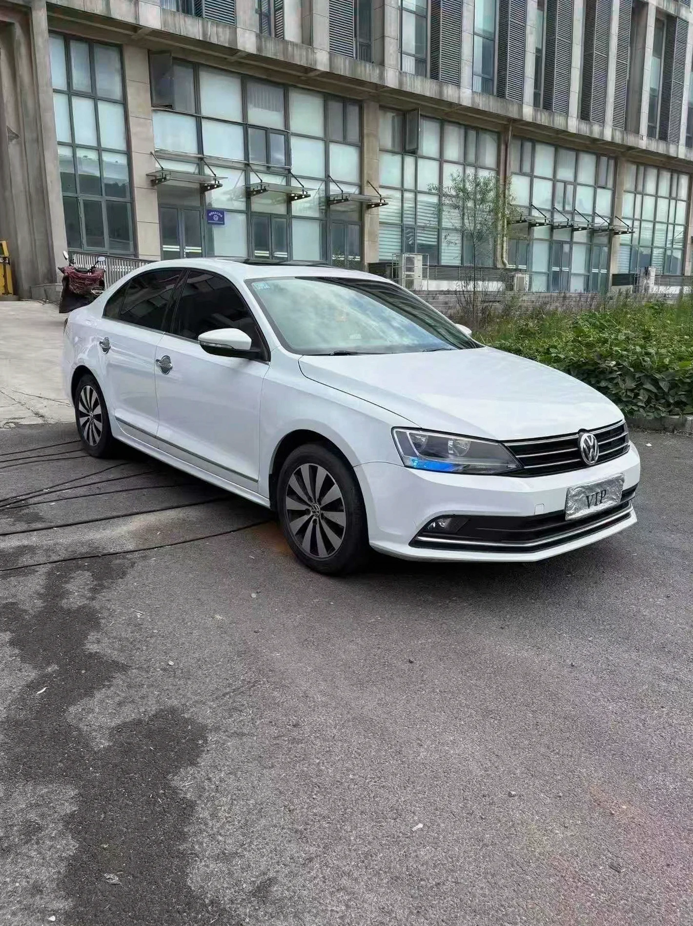 大众速腾 正面外观三