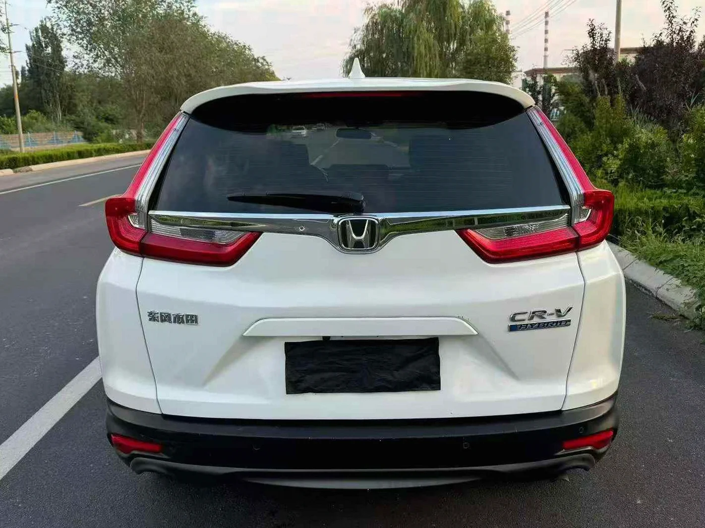 本田CRV 后面外观二