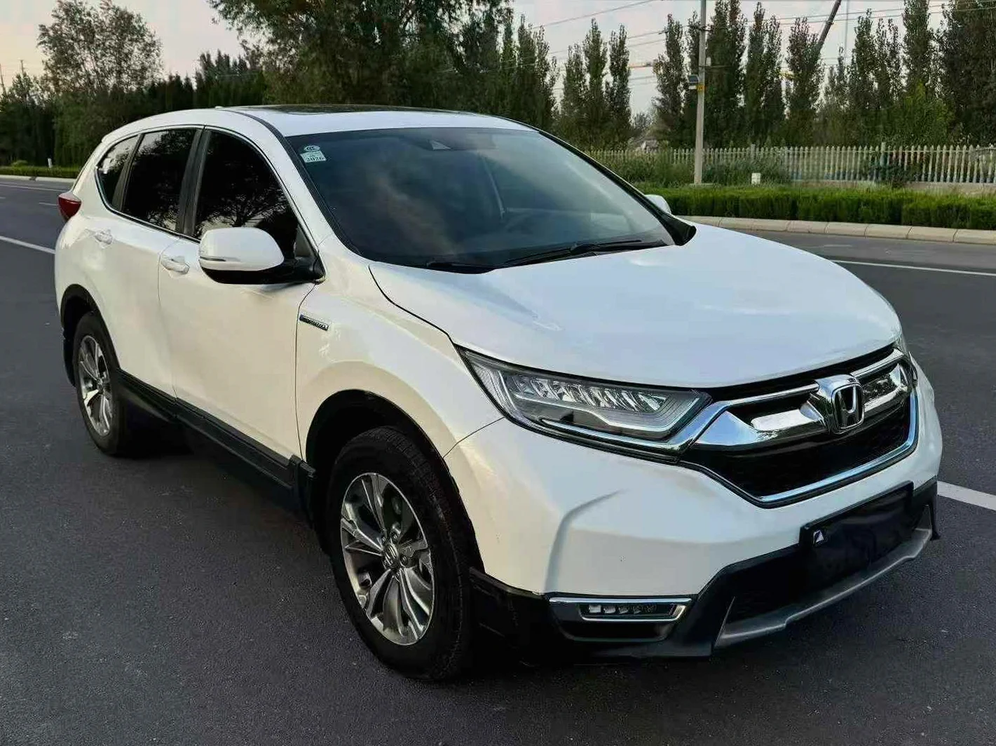 本田CRV 正面外观二