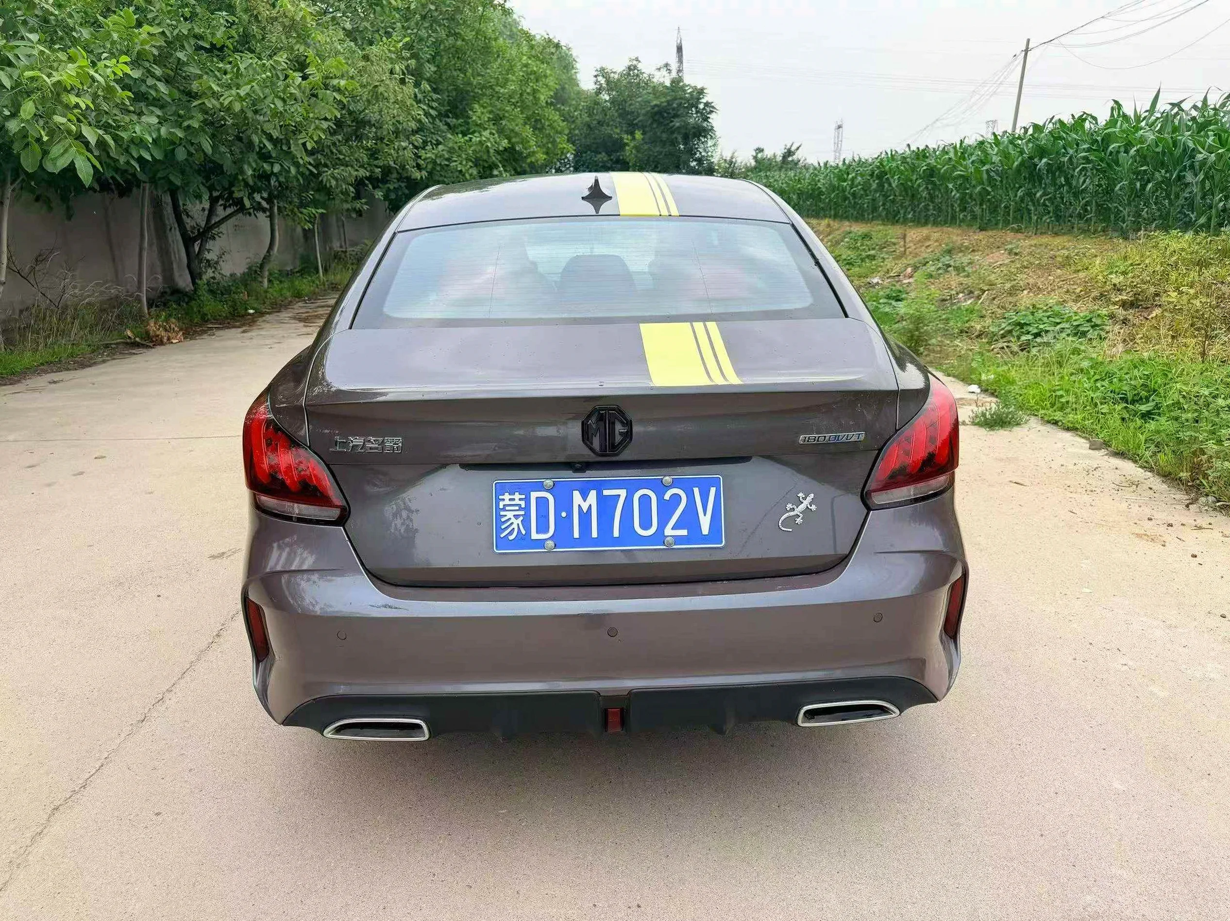 名爵5 后面外观二