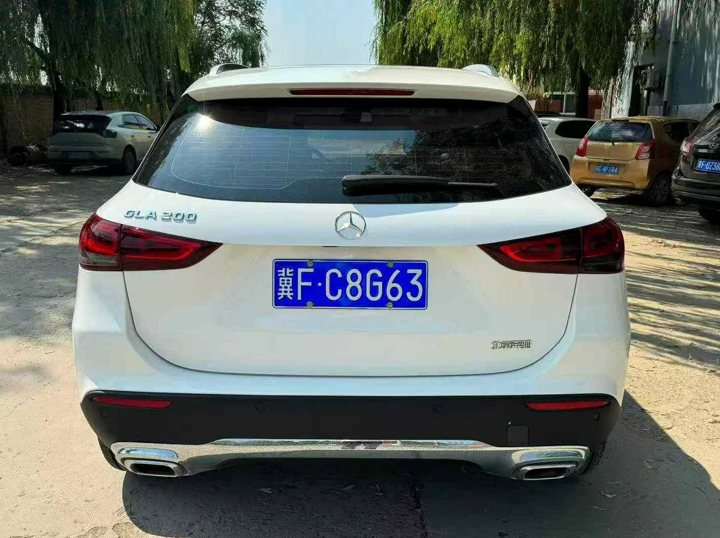奔驰GLA 后面外观二