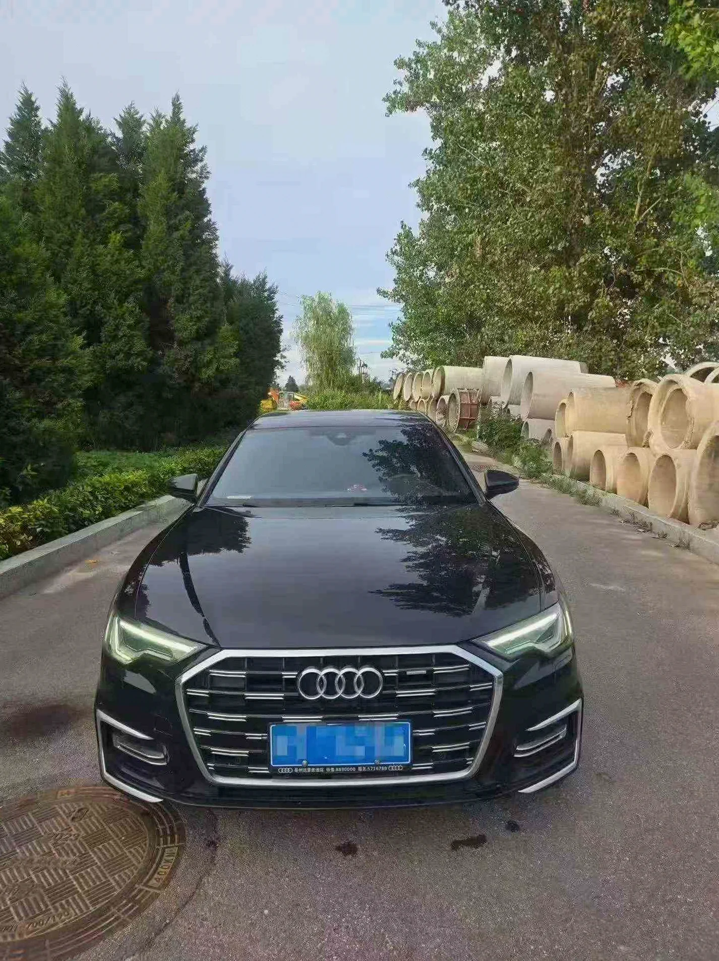 23年奥迪A6L 准新车原版原漆
