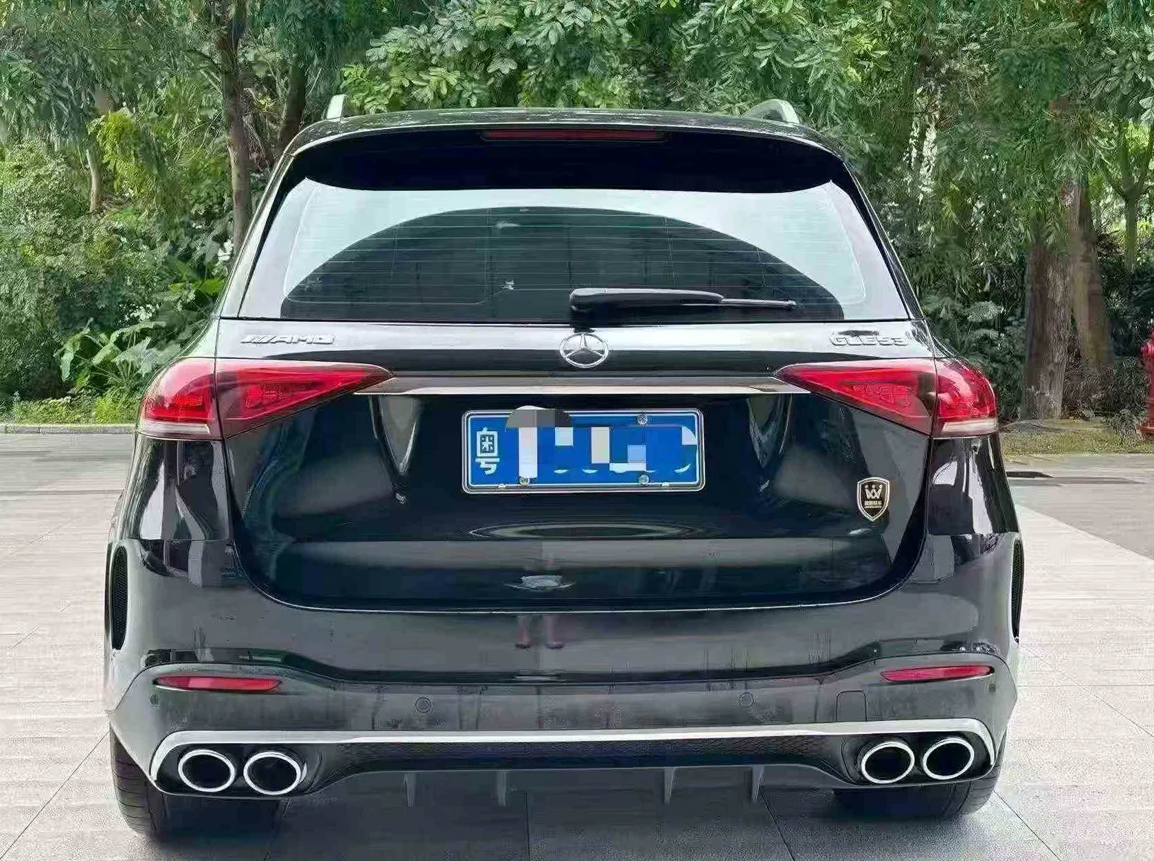 奔驰AMG 内饰后排