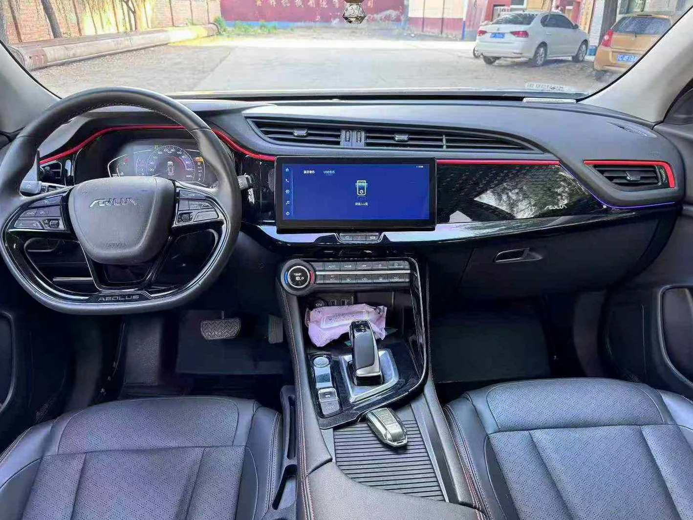 东风ax7 内饰后排