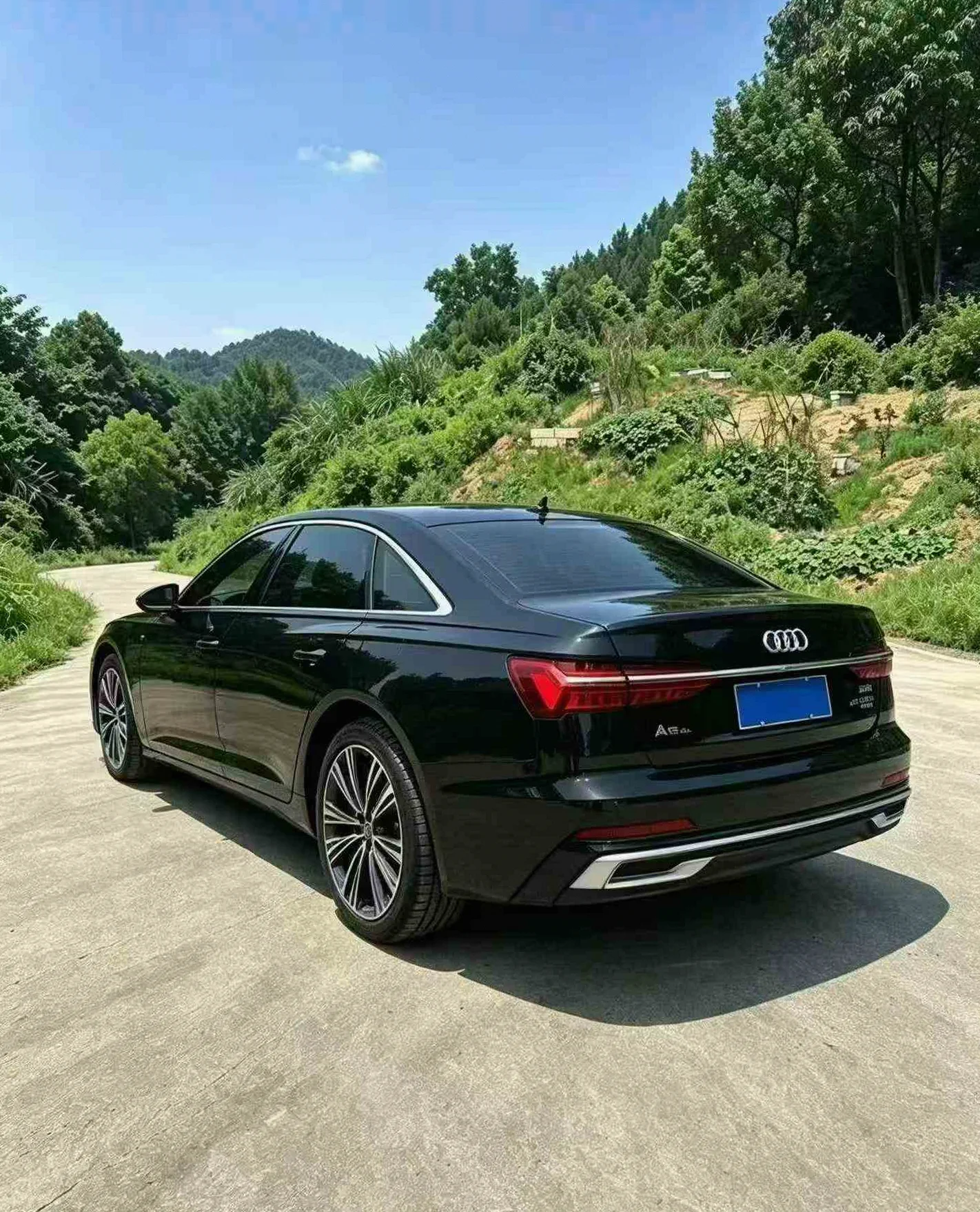 奥迪A6L 内饰后排