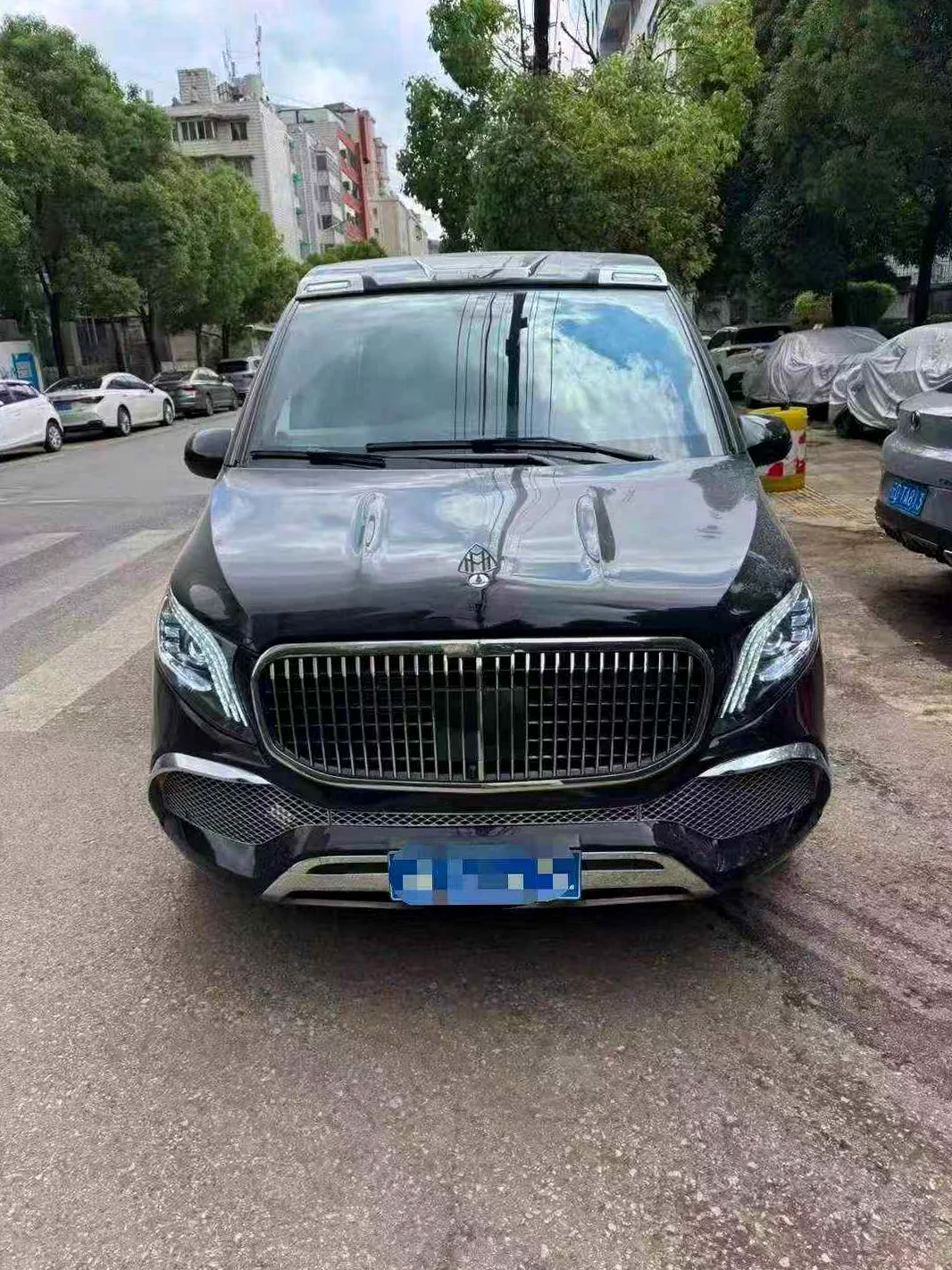 奔驰威霆 正面外观二