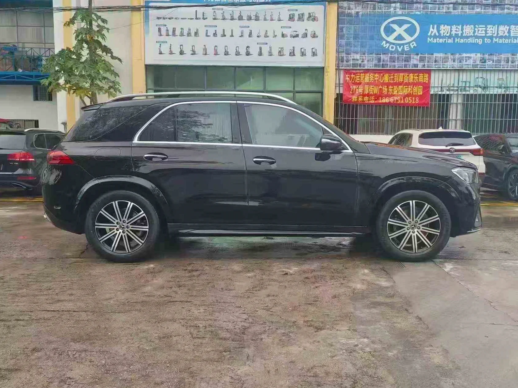 奔驰GLE 内饰前排