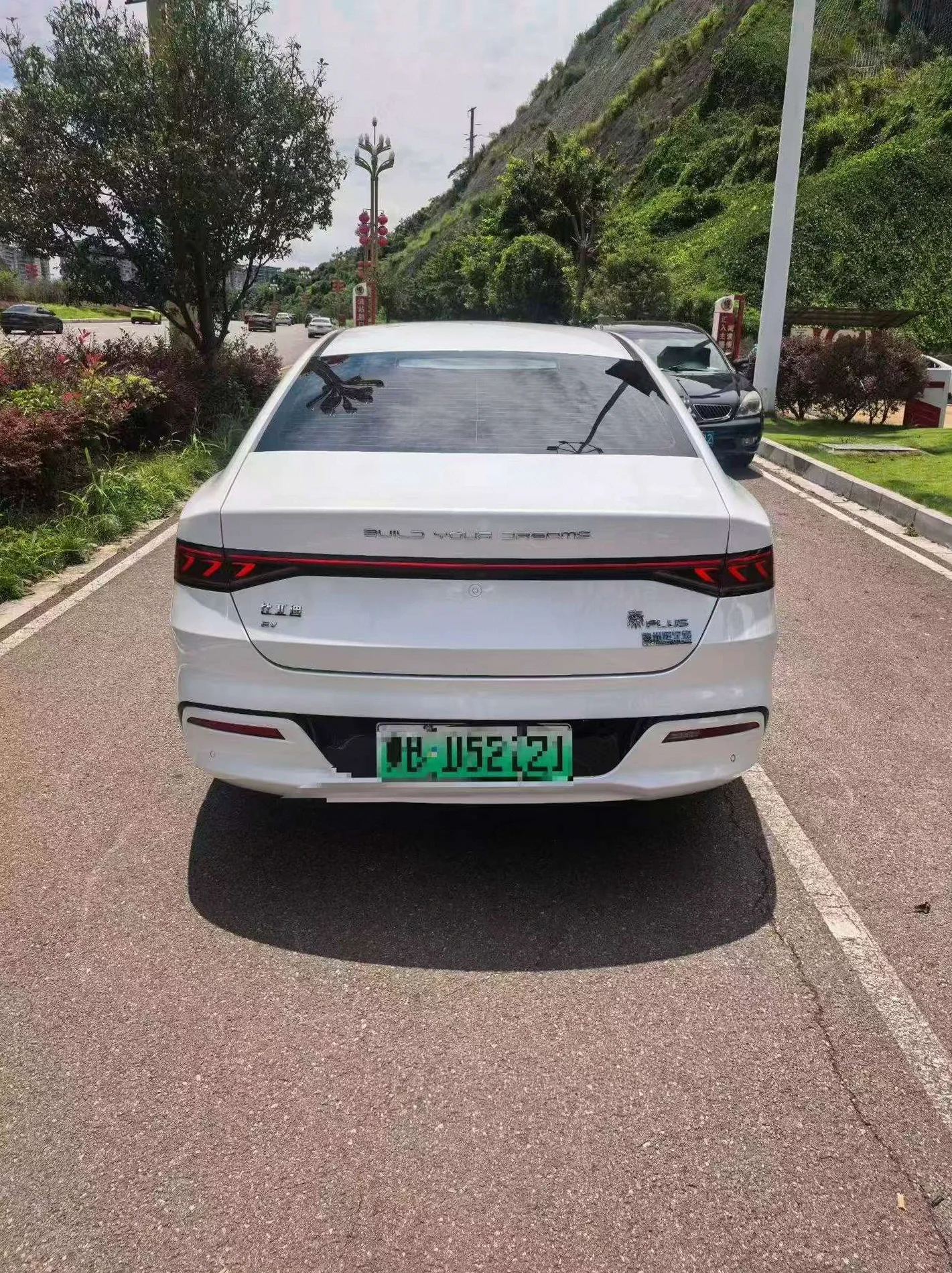 比亚迪秦 驾驶室