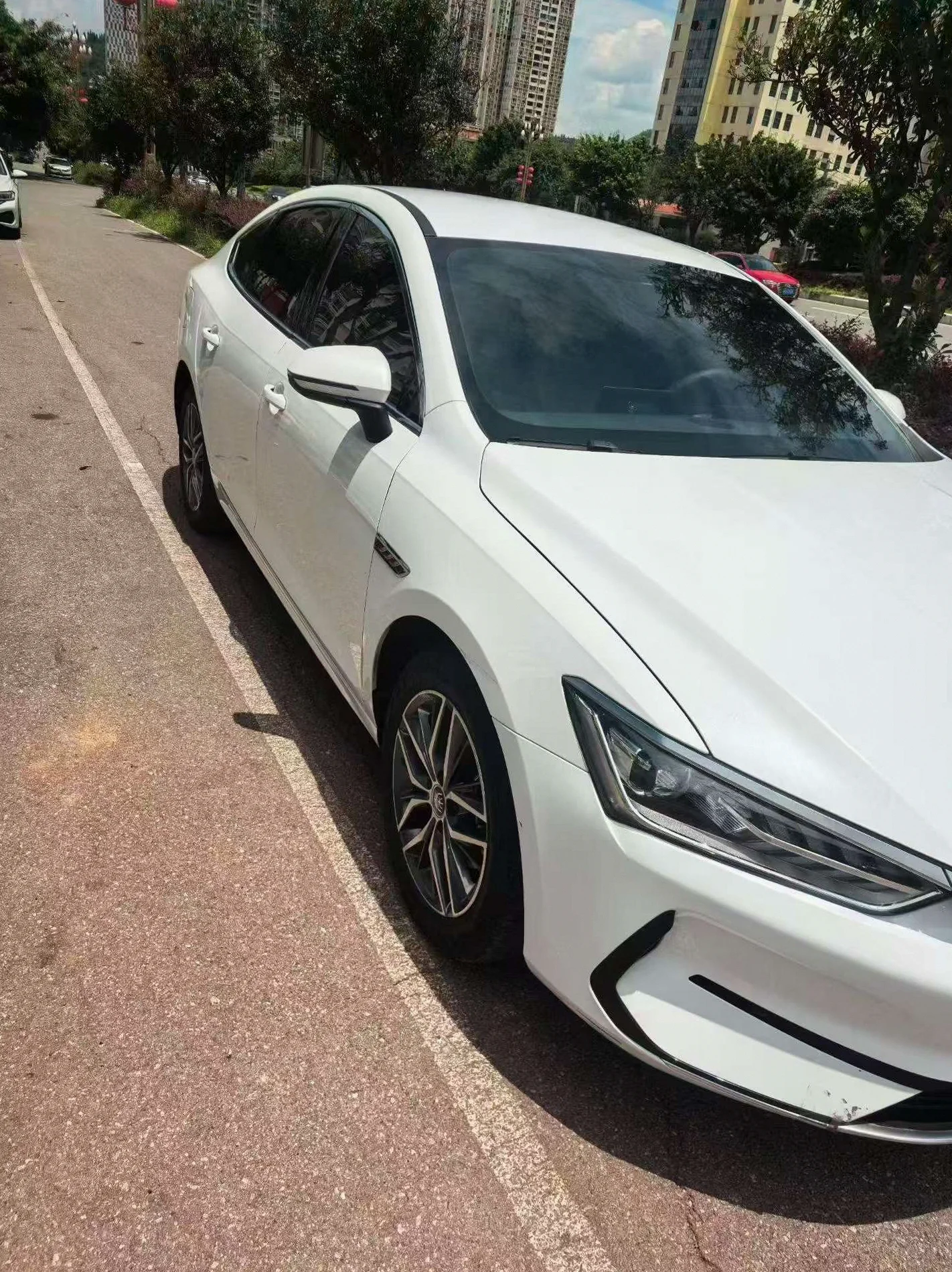 25年比亚迪秦PLUS荣耀版EV