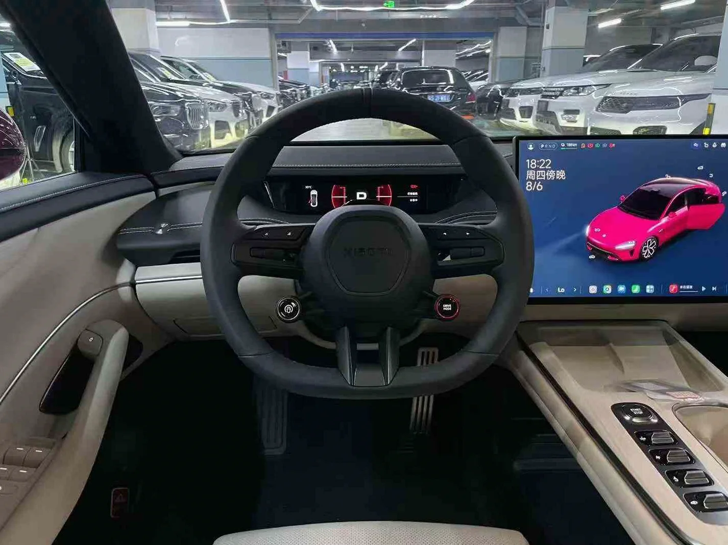 小米SU7 后面外观三