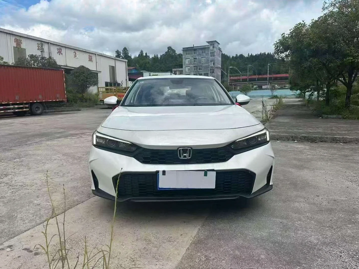 本田思域 后面外观一