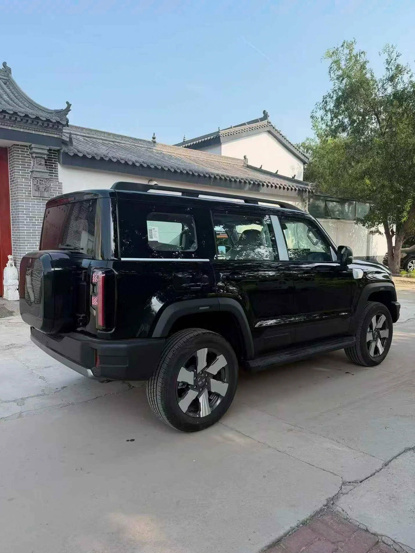北京BJ40 后面外观一