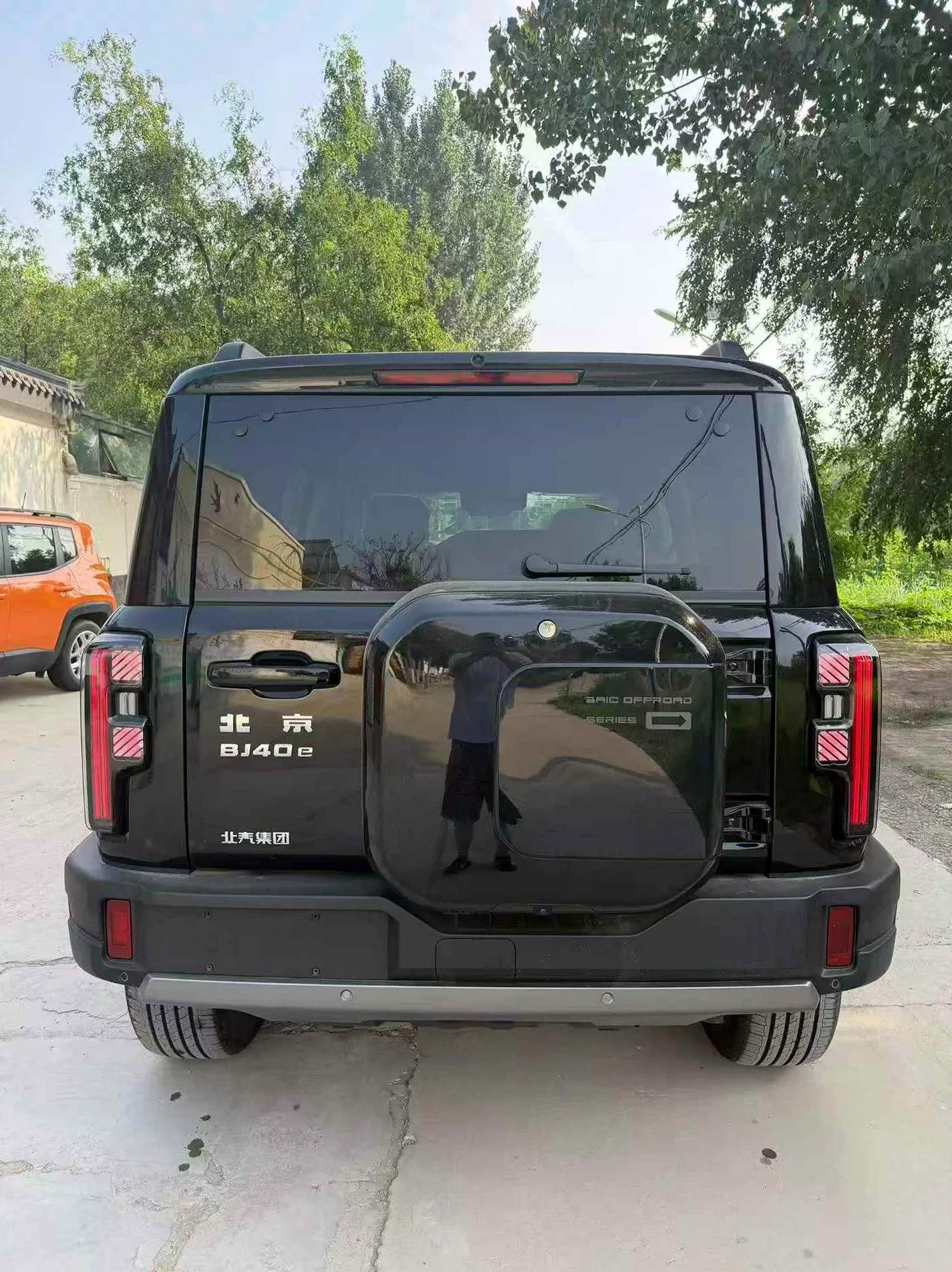 北京BJ40 后面外观二