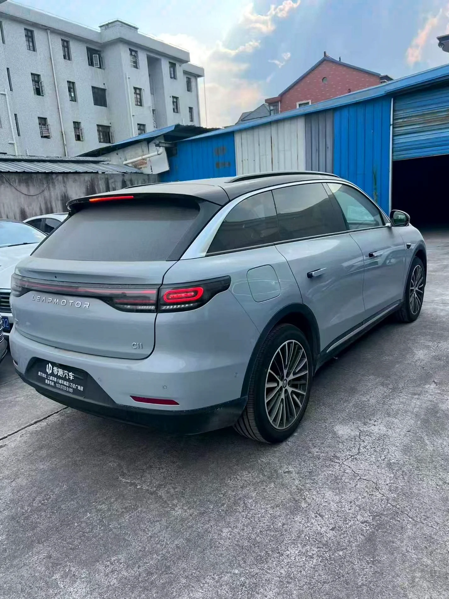 零跑汽车C11 后面外观一