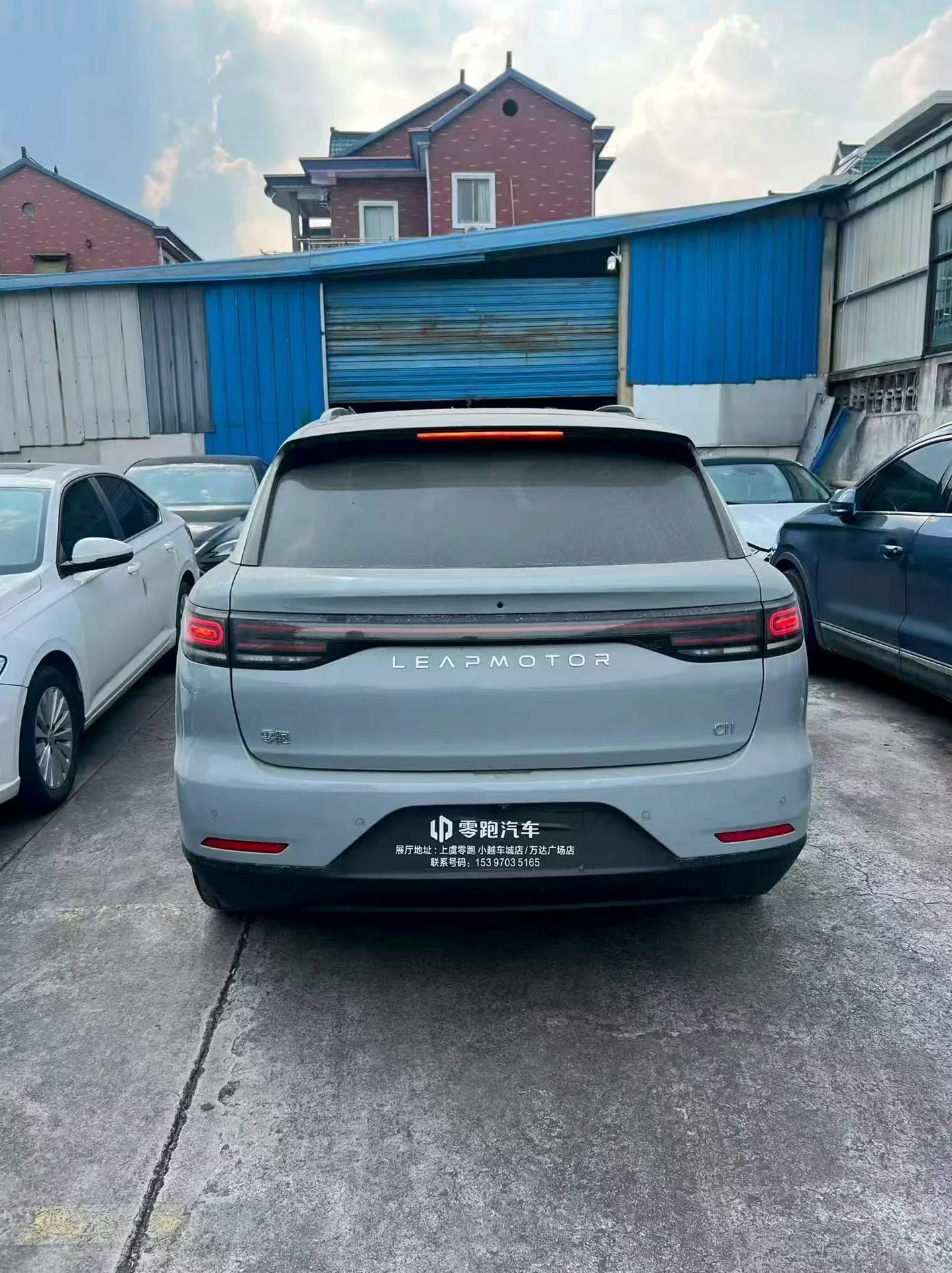 零跑汽车C11 后面外观二