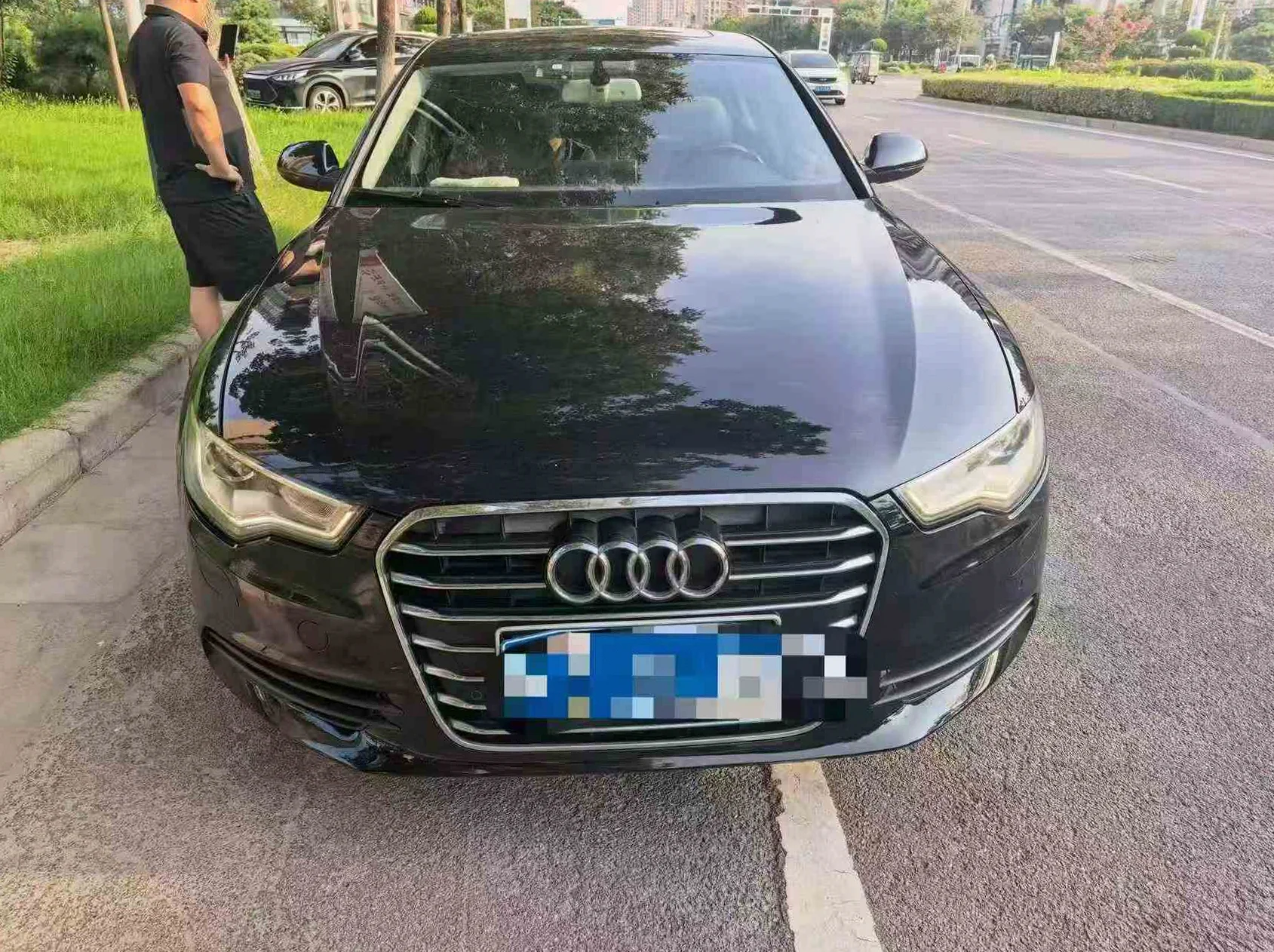 奥迪A6L 驾驶室