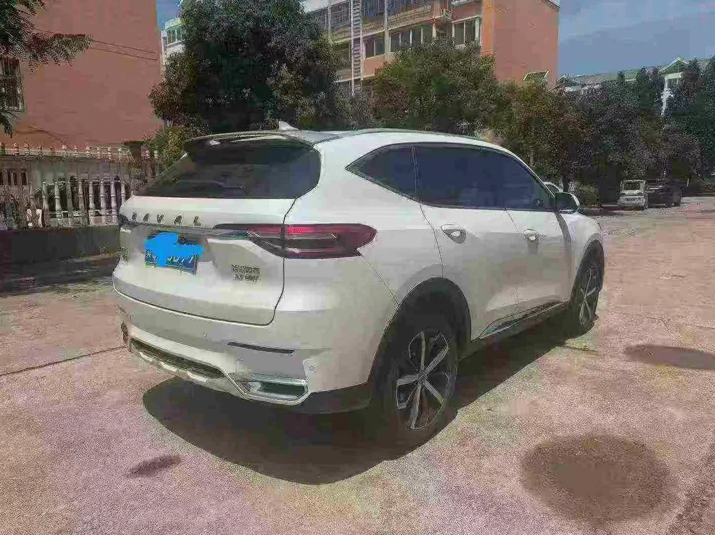 哈弗F7 内饰前排