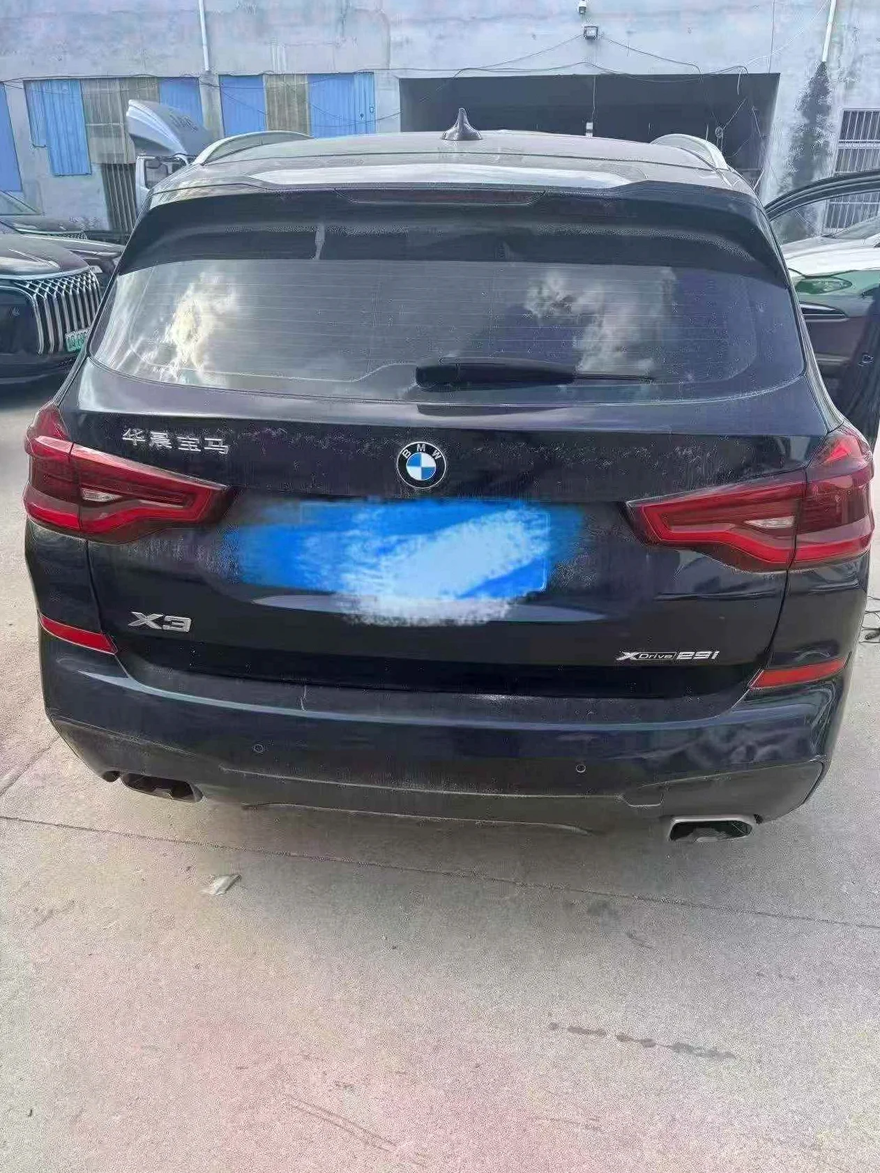 宝马X3 正面外观二