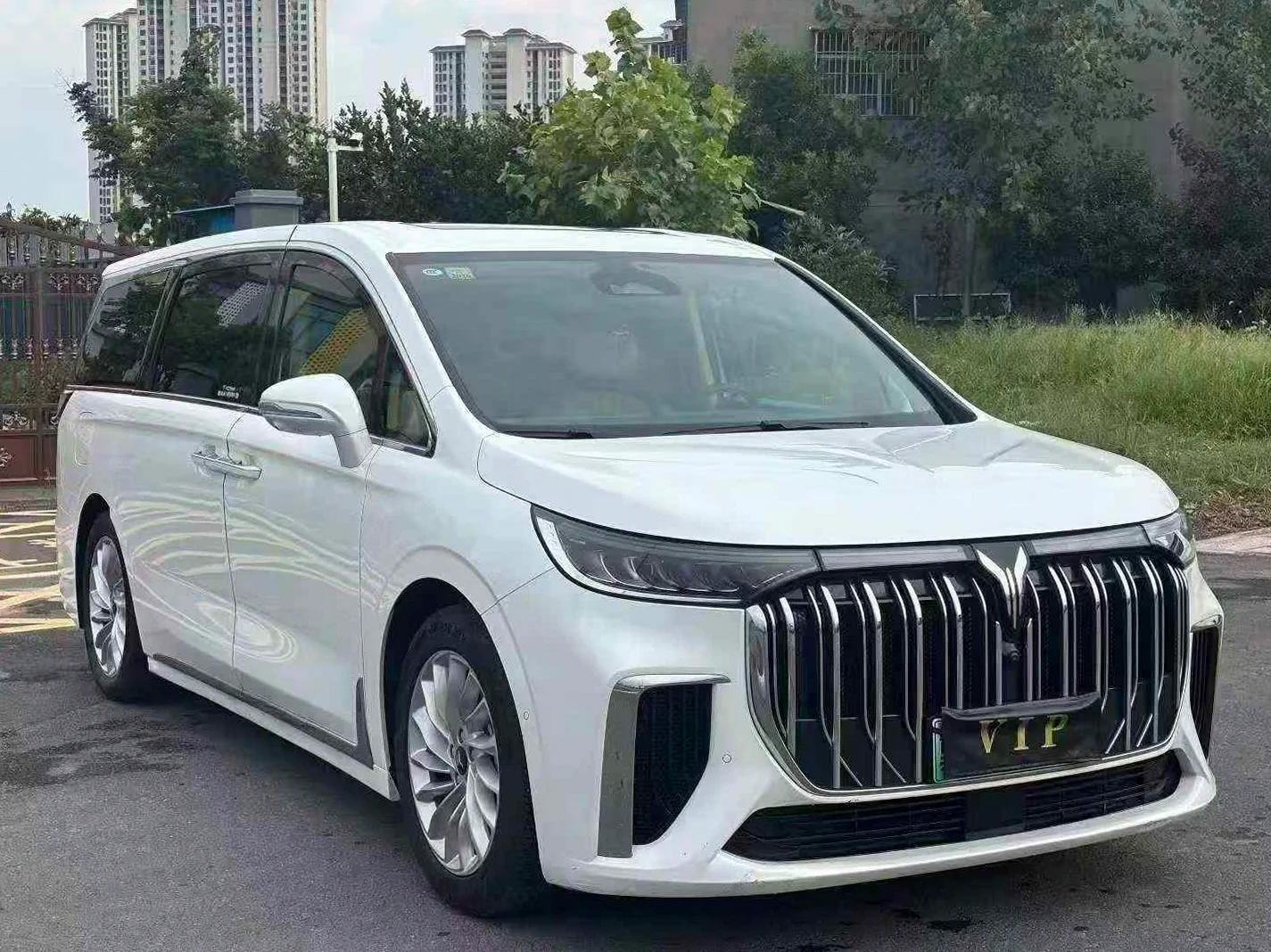 岚图汽车梦想家 正面外观三