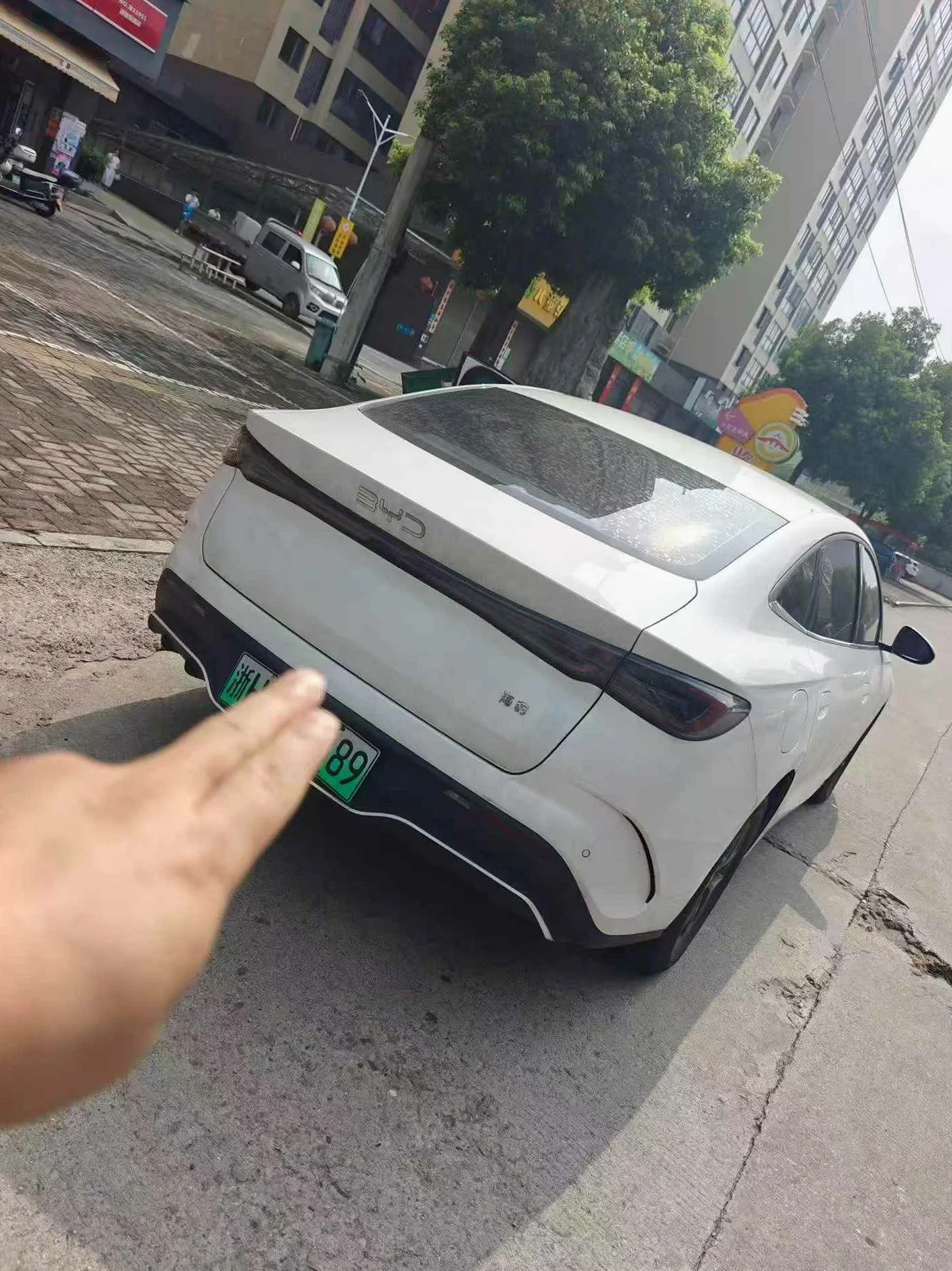 比亚迪海豹 后面外观三