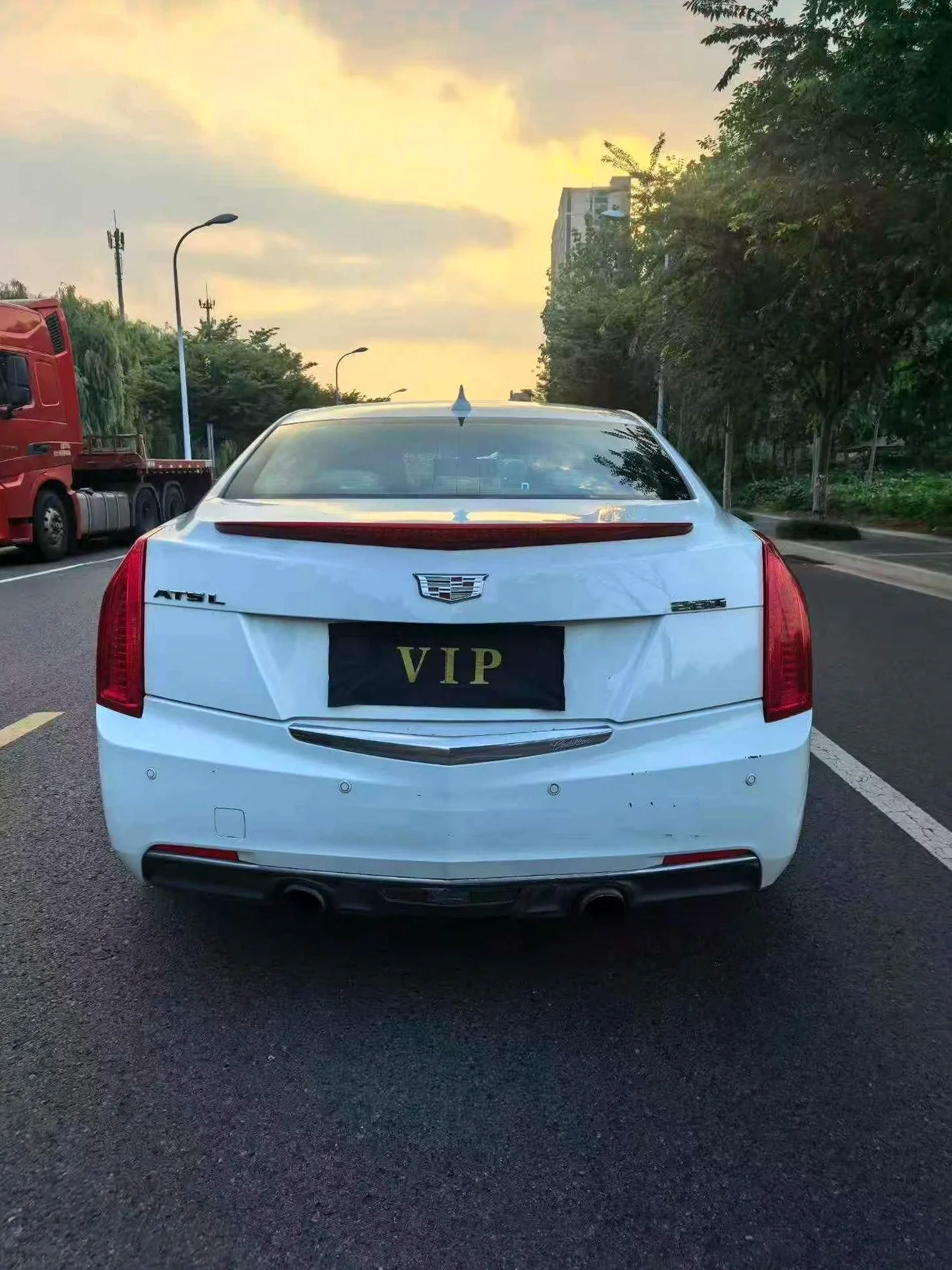 凯迪拉克ATS 后面外观一