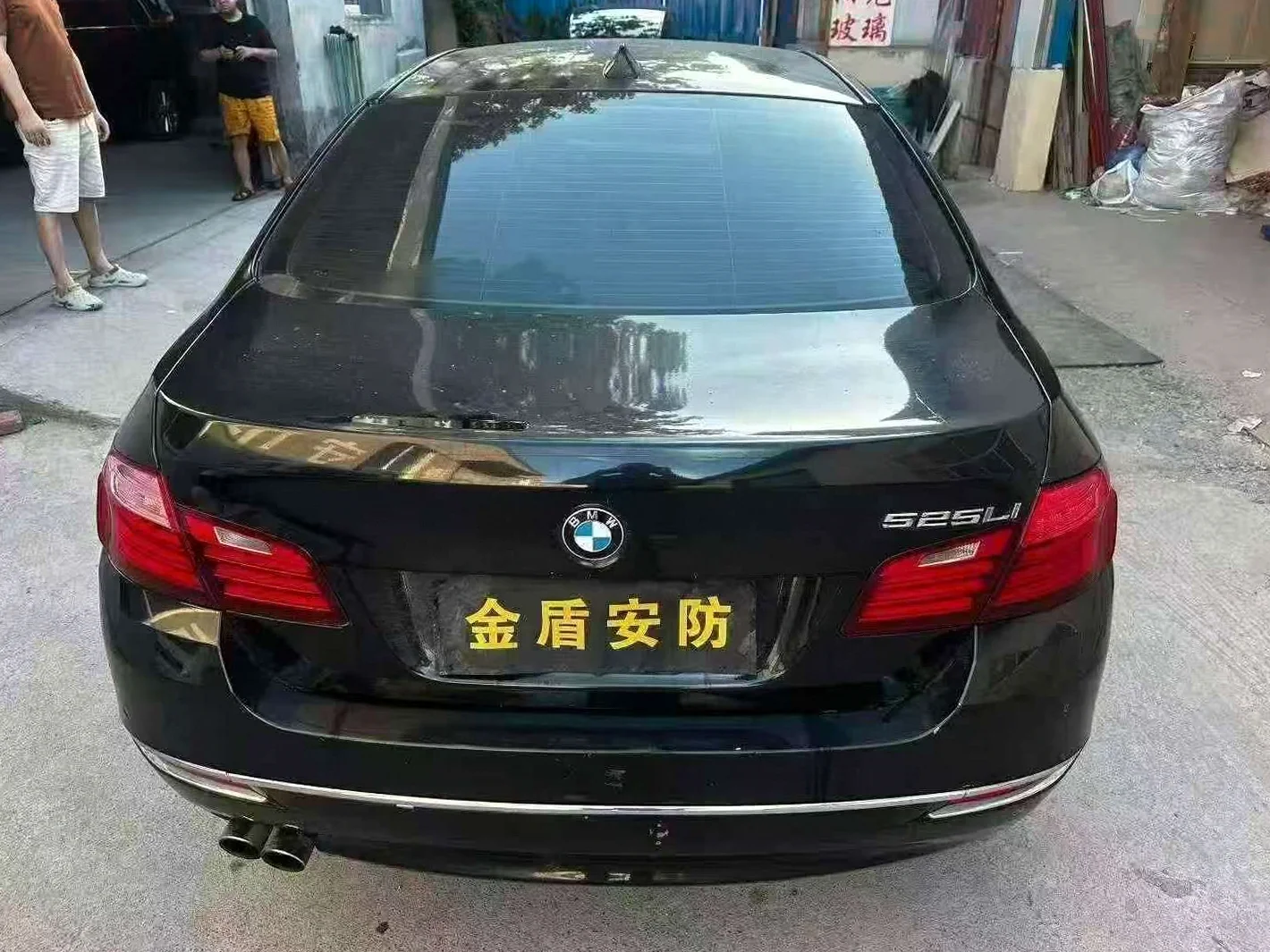 宝马5系 内饰后排