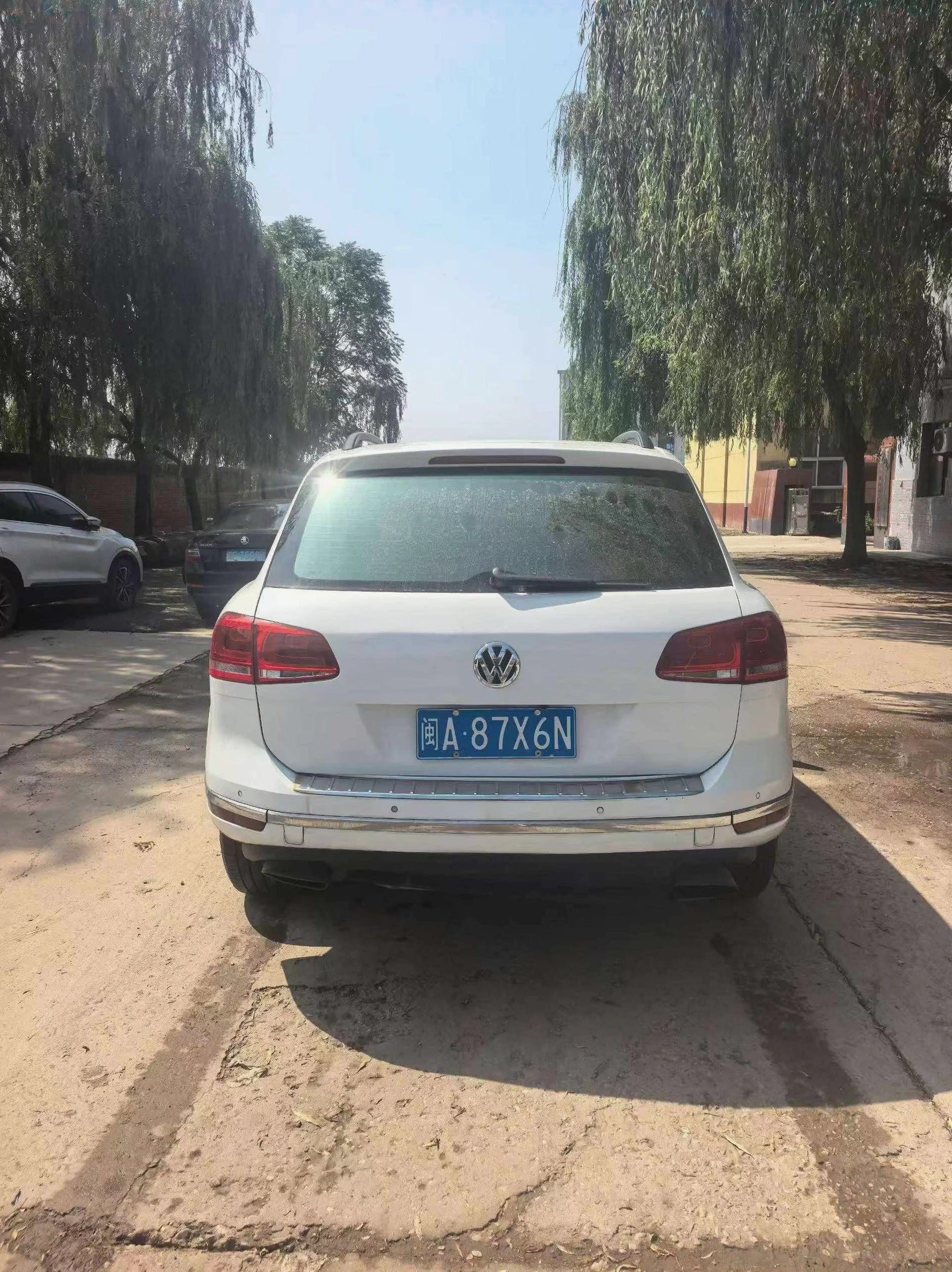 大众途锐 后面外观二