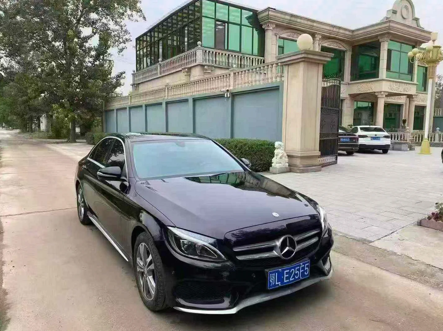 奔驰C 正面外观三
