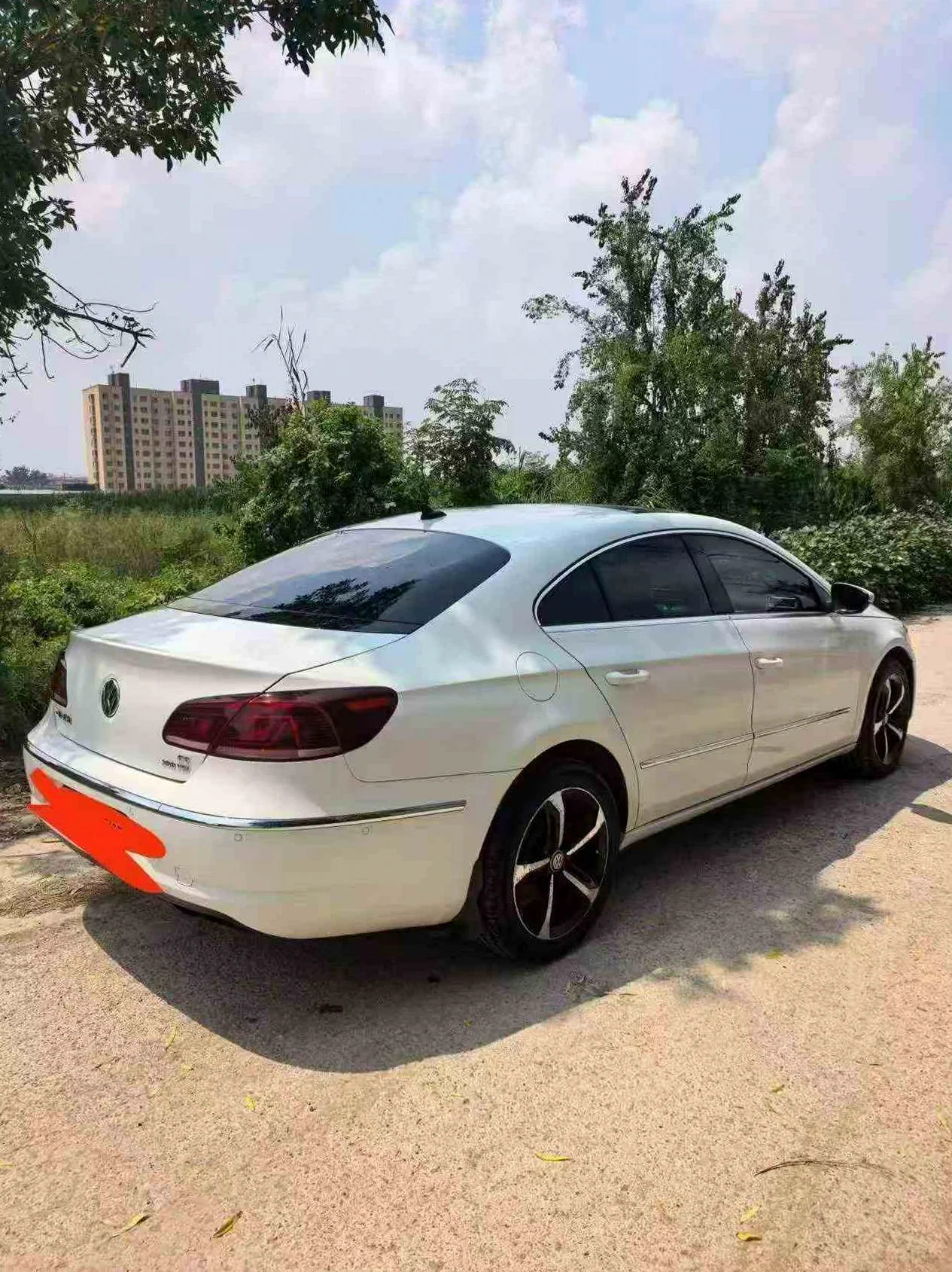大众CC 后面外观一