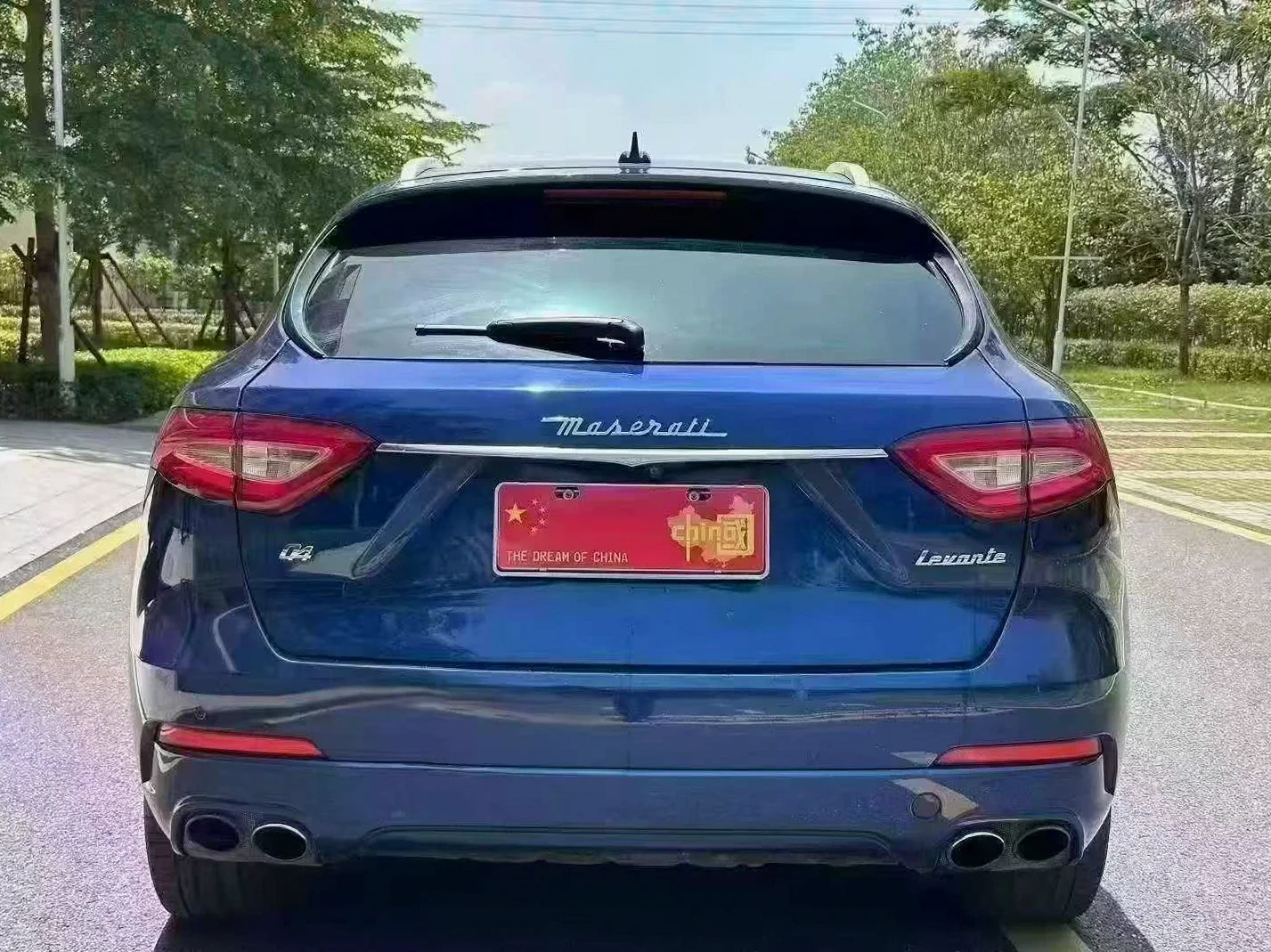 玛莎拉蒂Levante 后面外观二