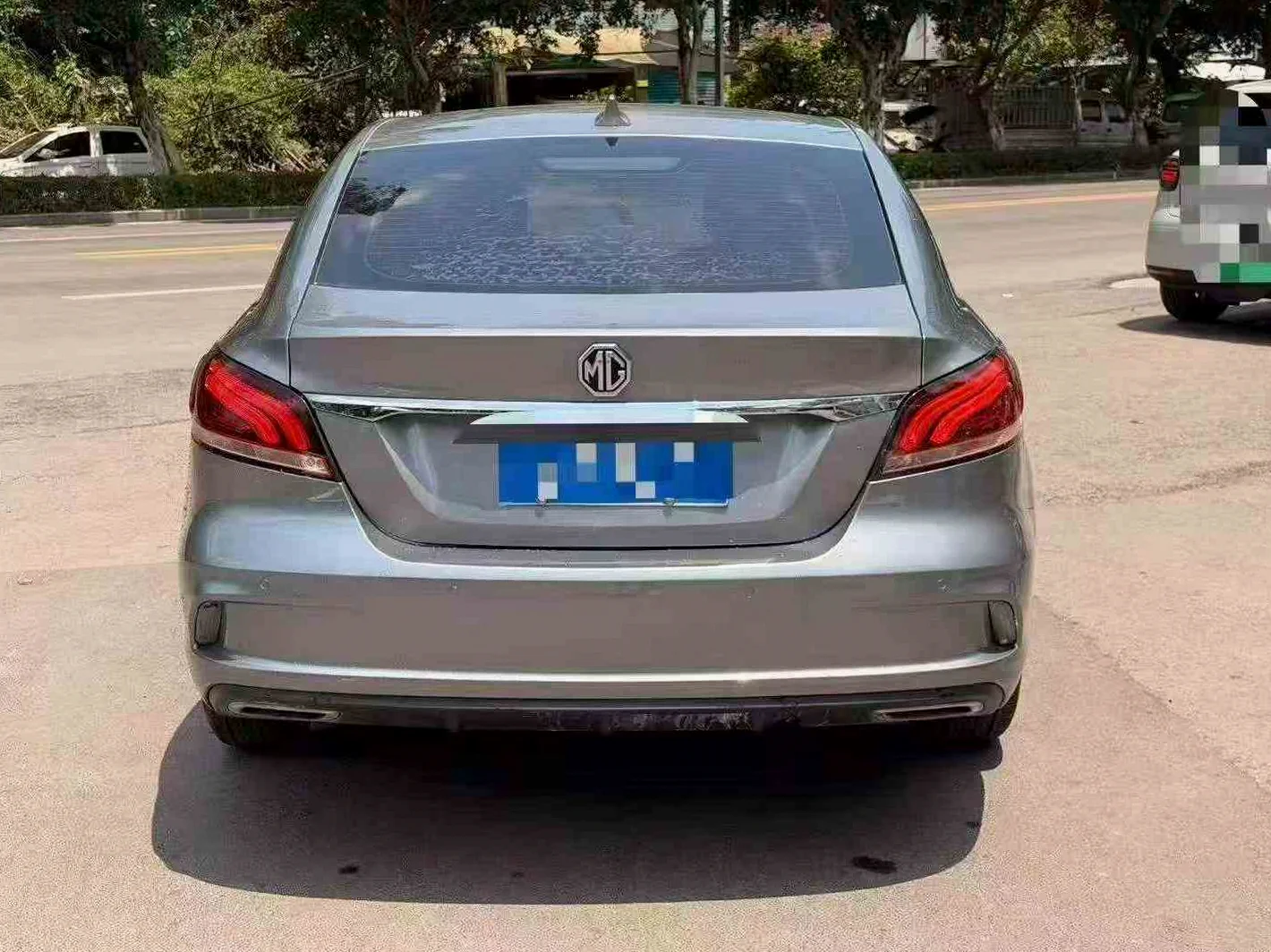 名爵6 后面外观一