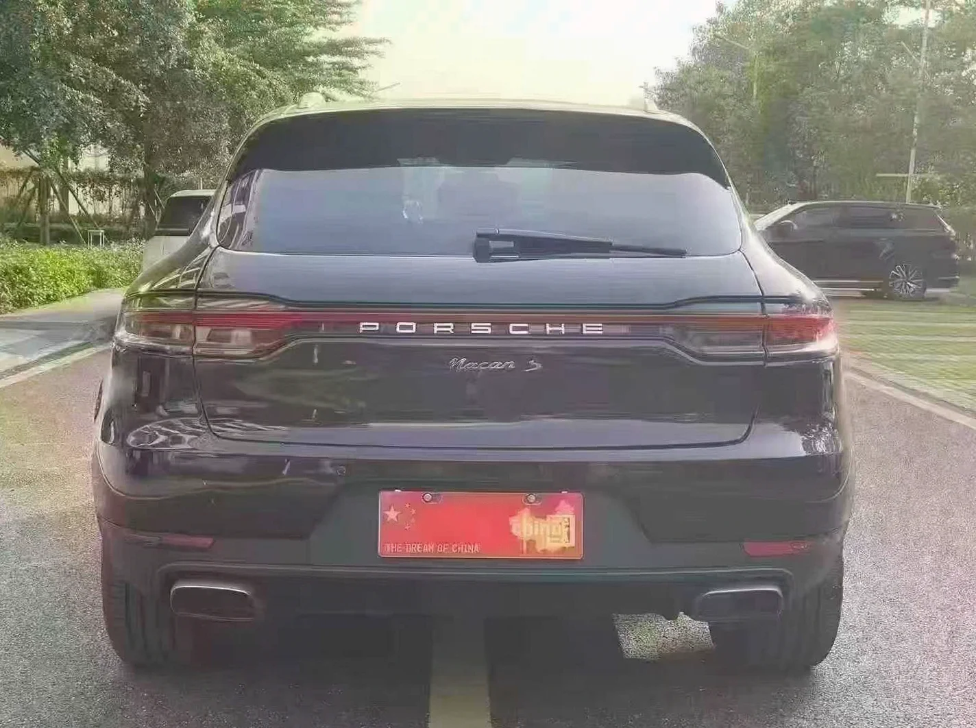 保时捷Macan 后面外观二
