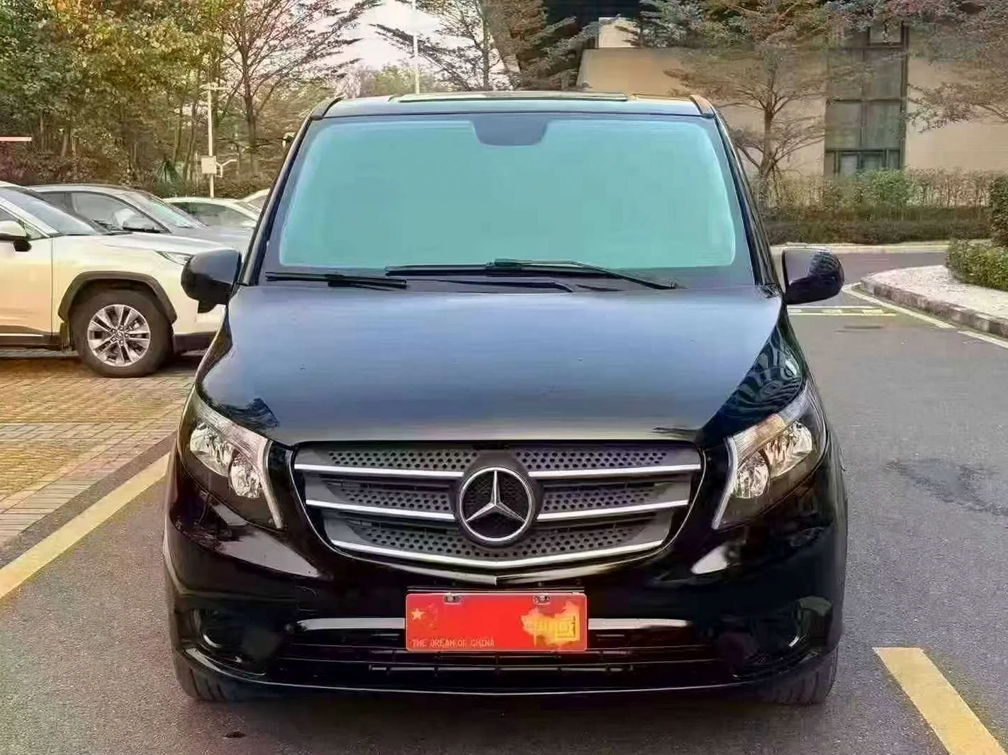 奔驰威霆 正面外观二