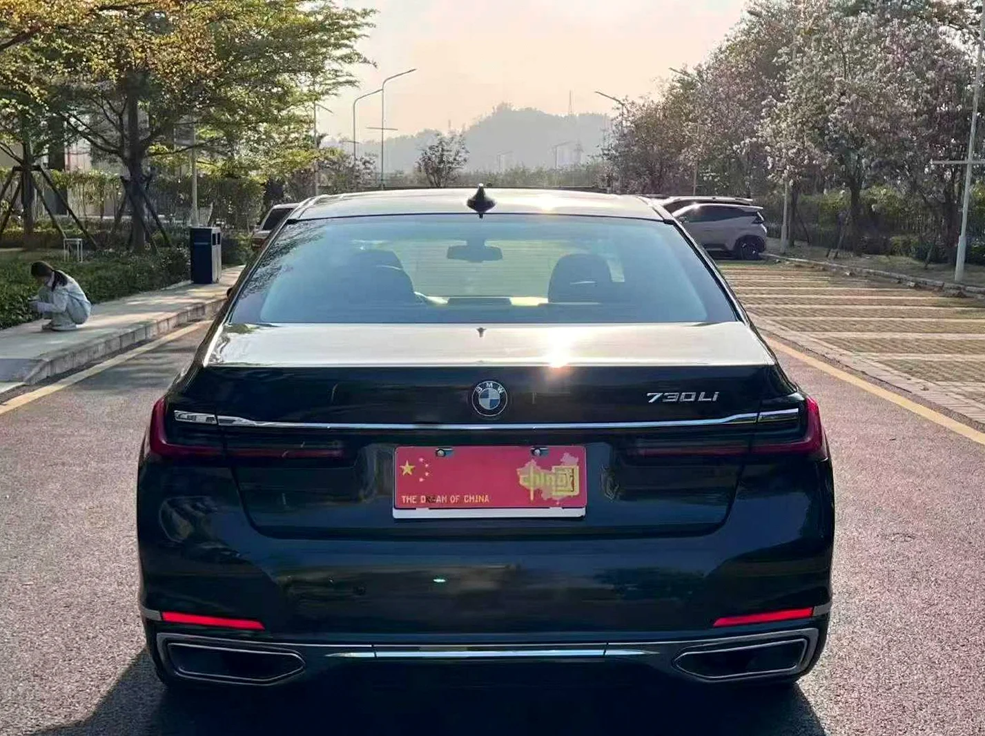 宝马7系 内饰后排