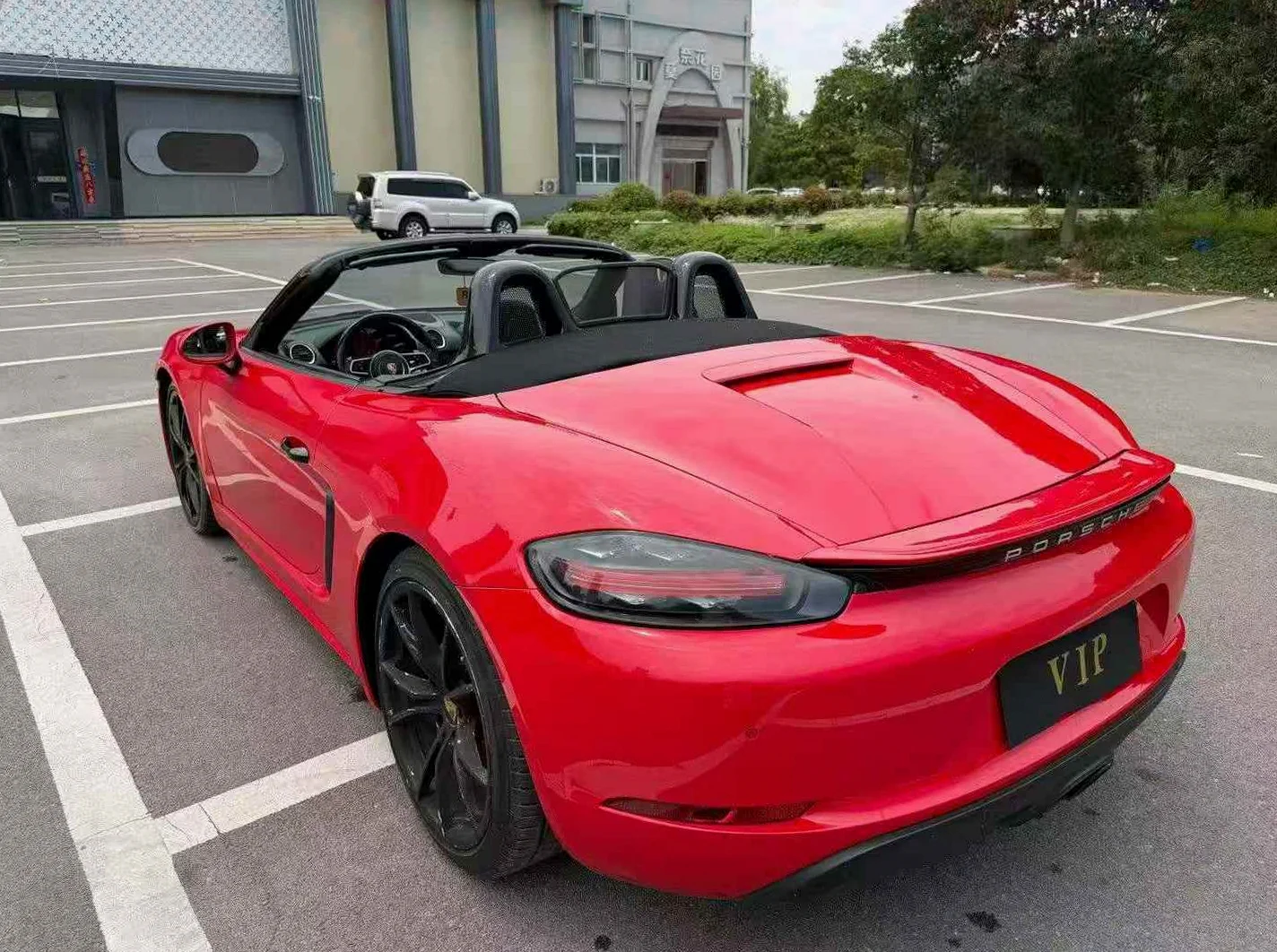 保时捷Boxster 后面外观一
