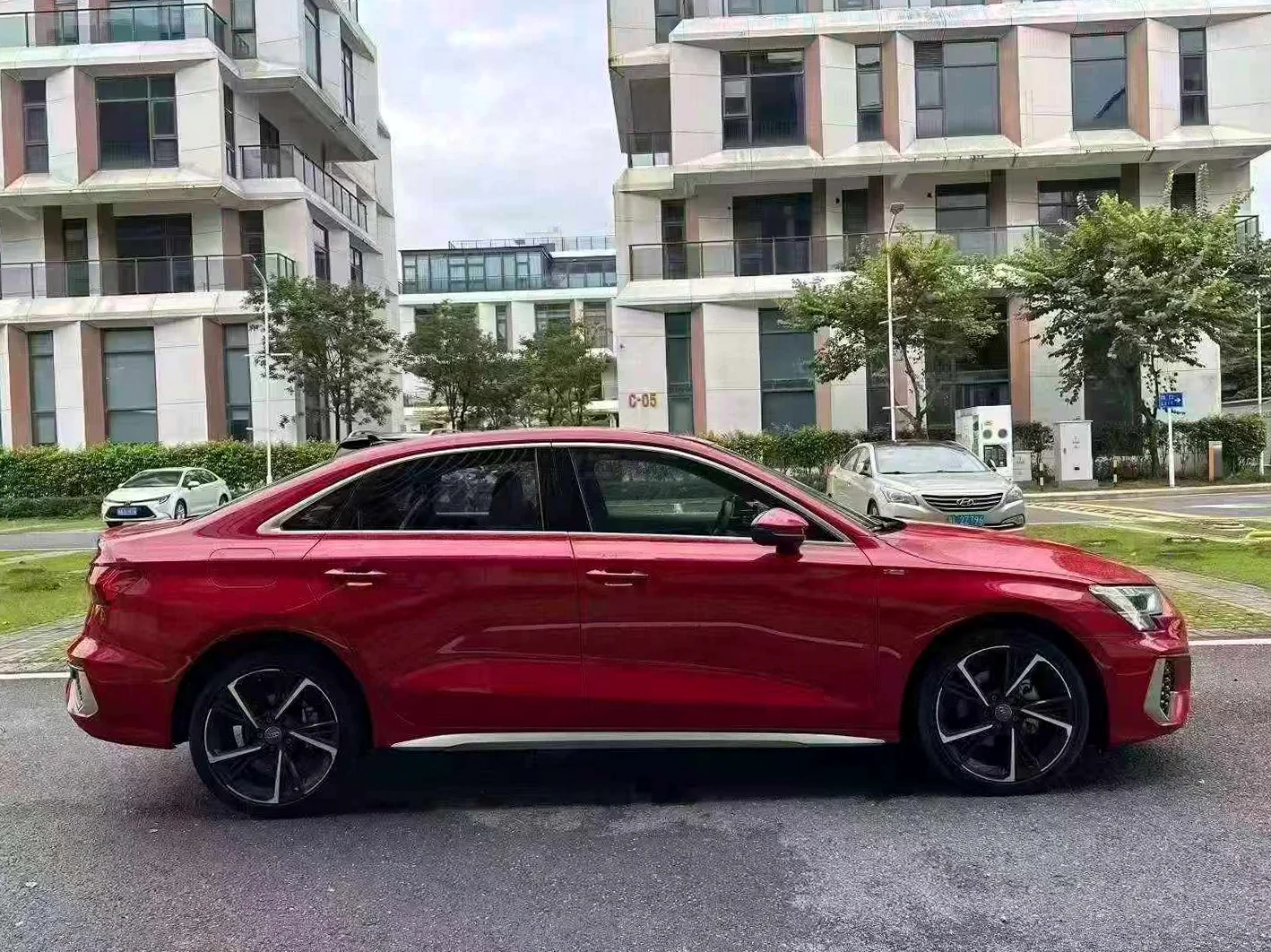 奥迪A3 后面外观三