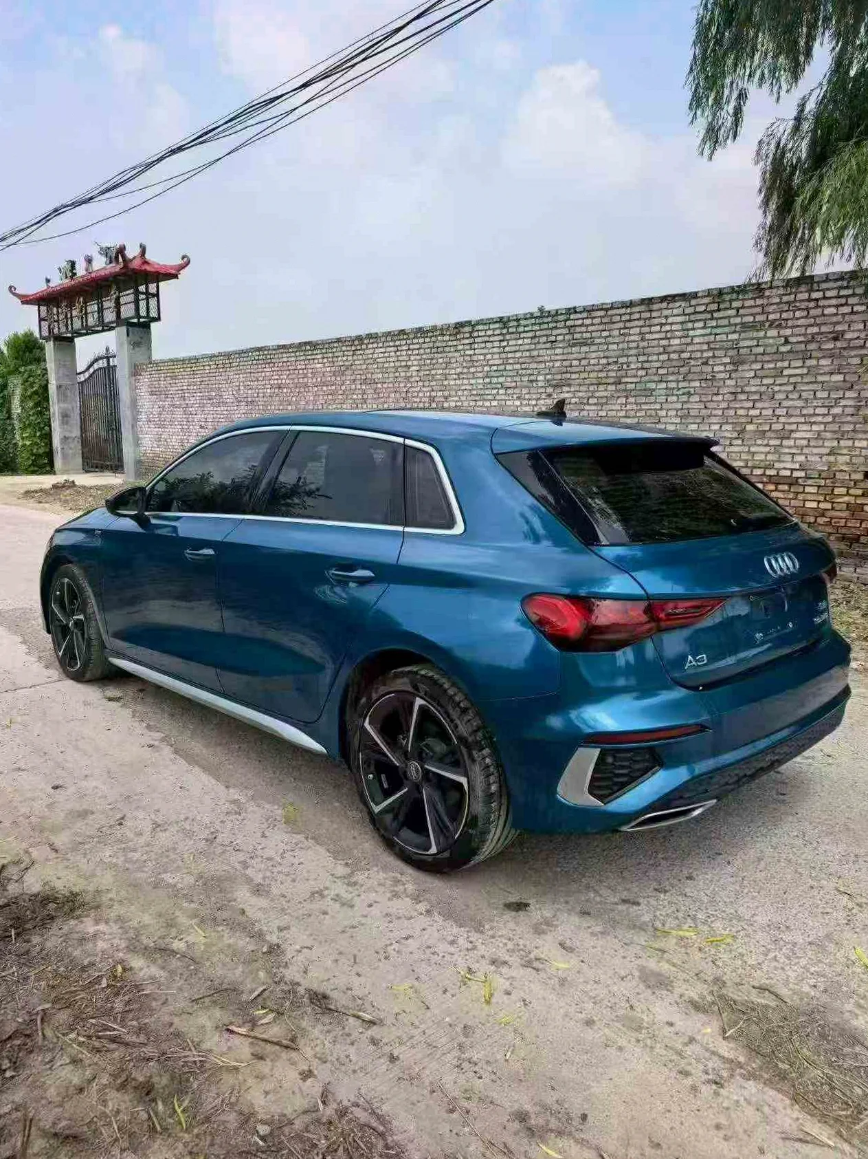 奥迪A3 后面外观三
