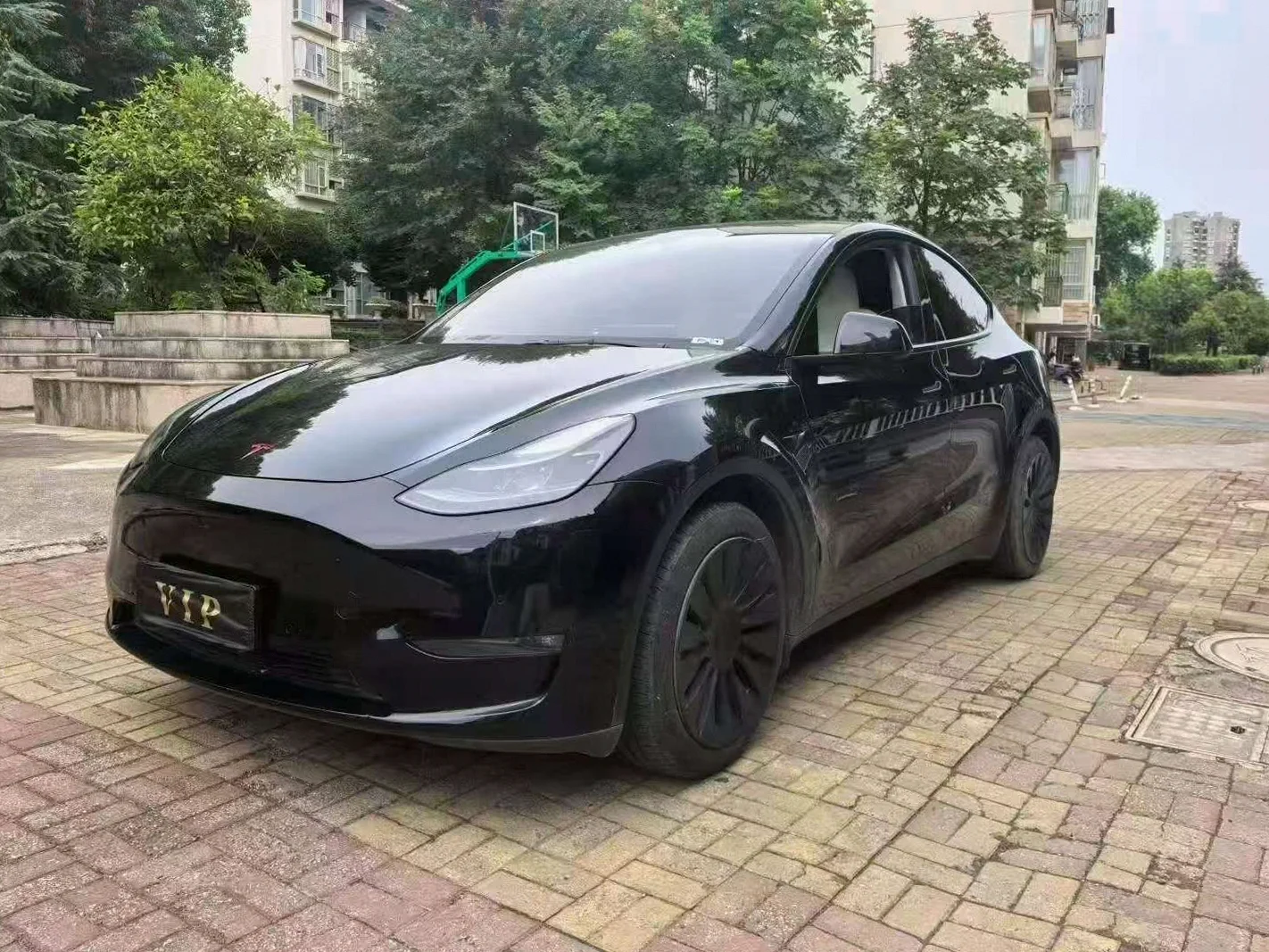 特斯拉MODEL 正面外观三
