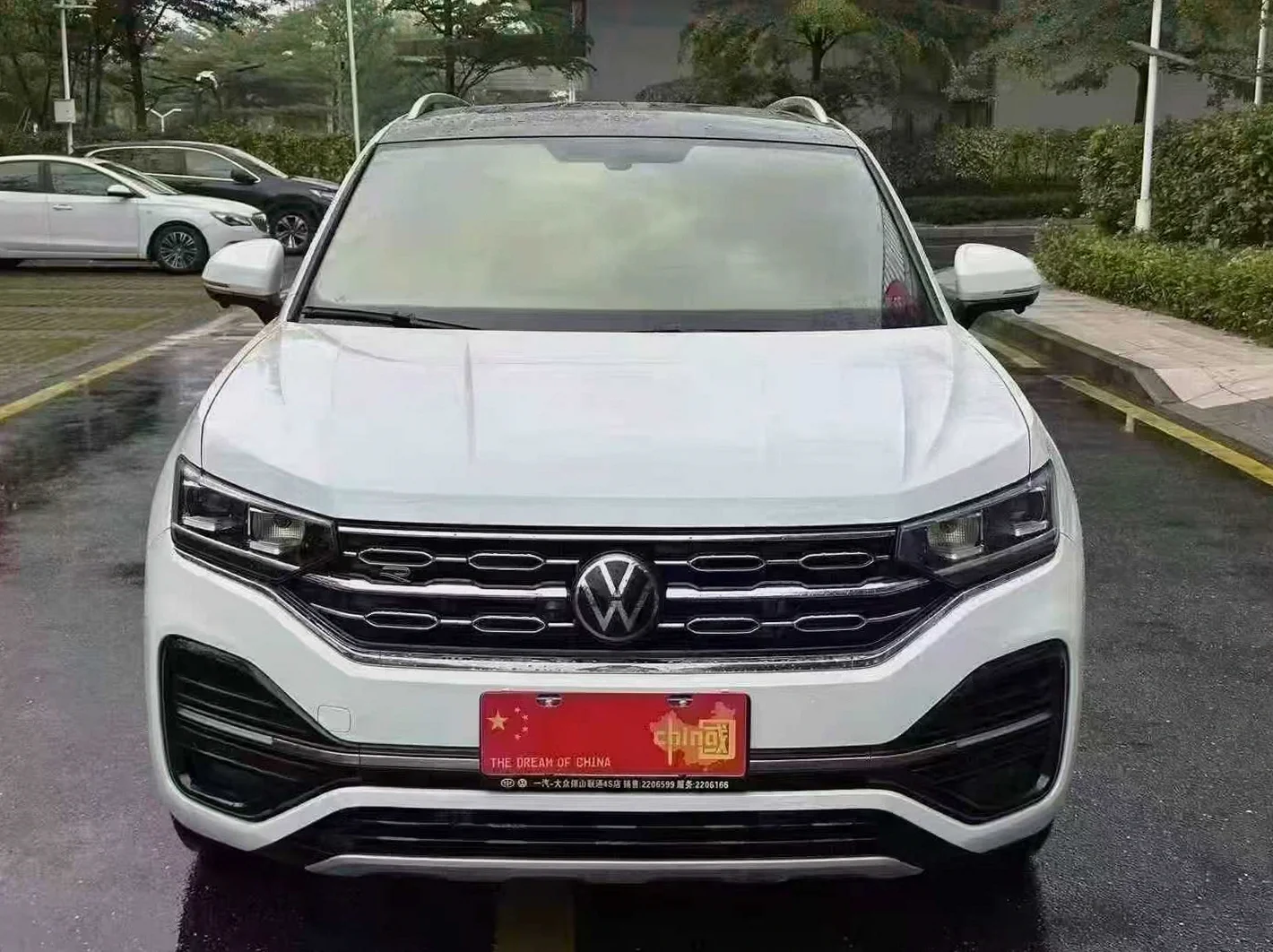 大众探岳 正面外观二