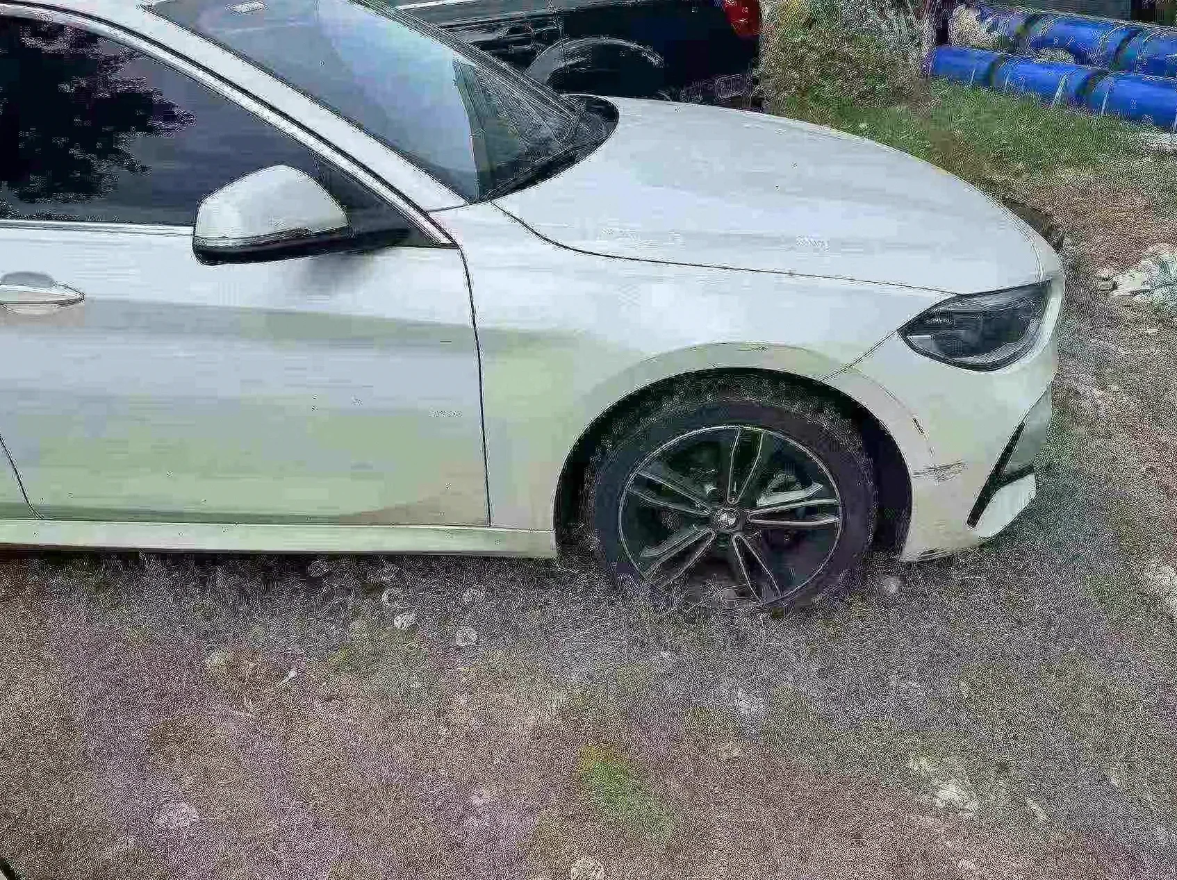 宝马1系 后面外观一