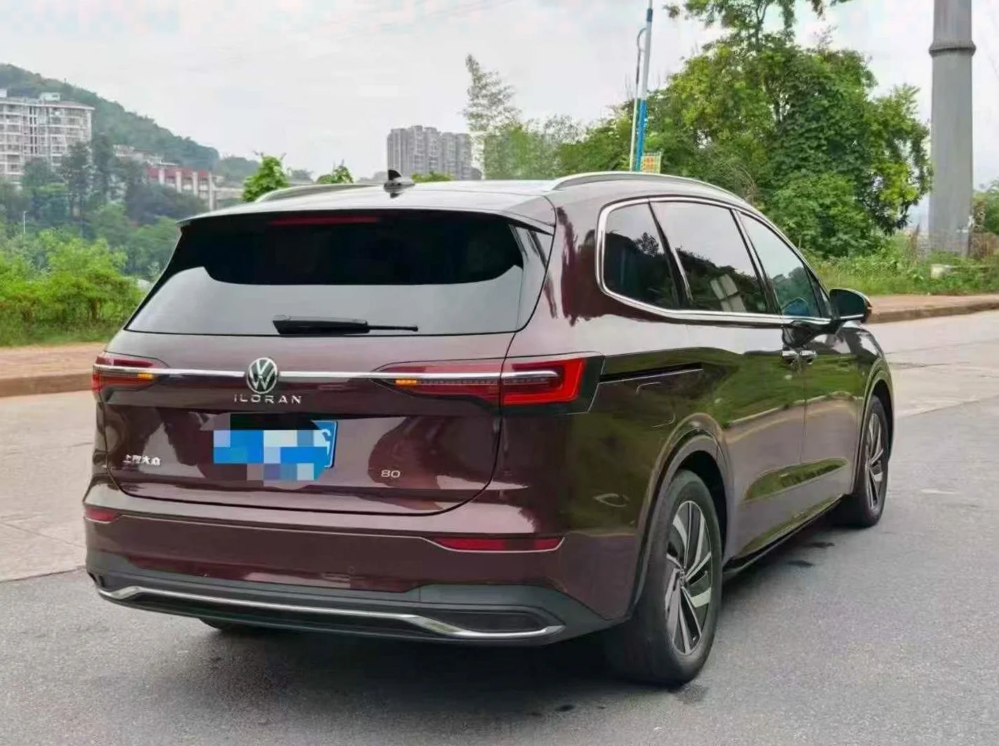 大众威然 驾驶室