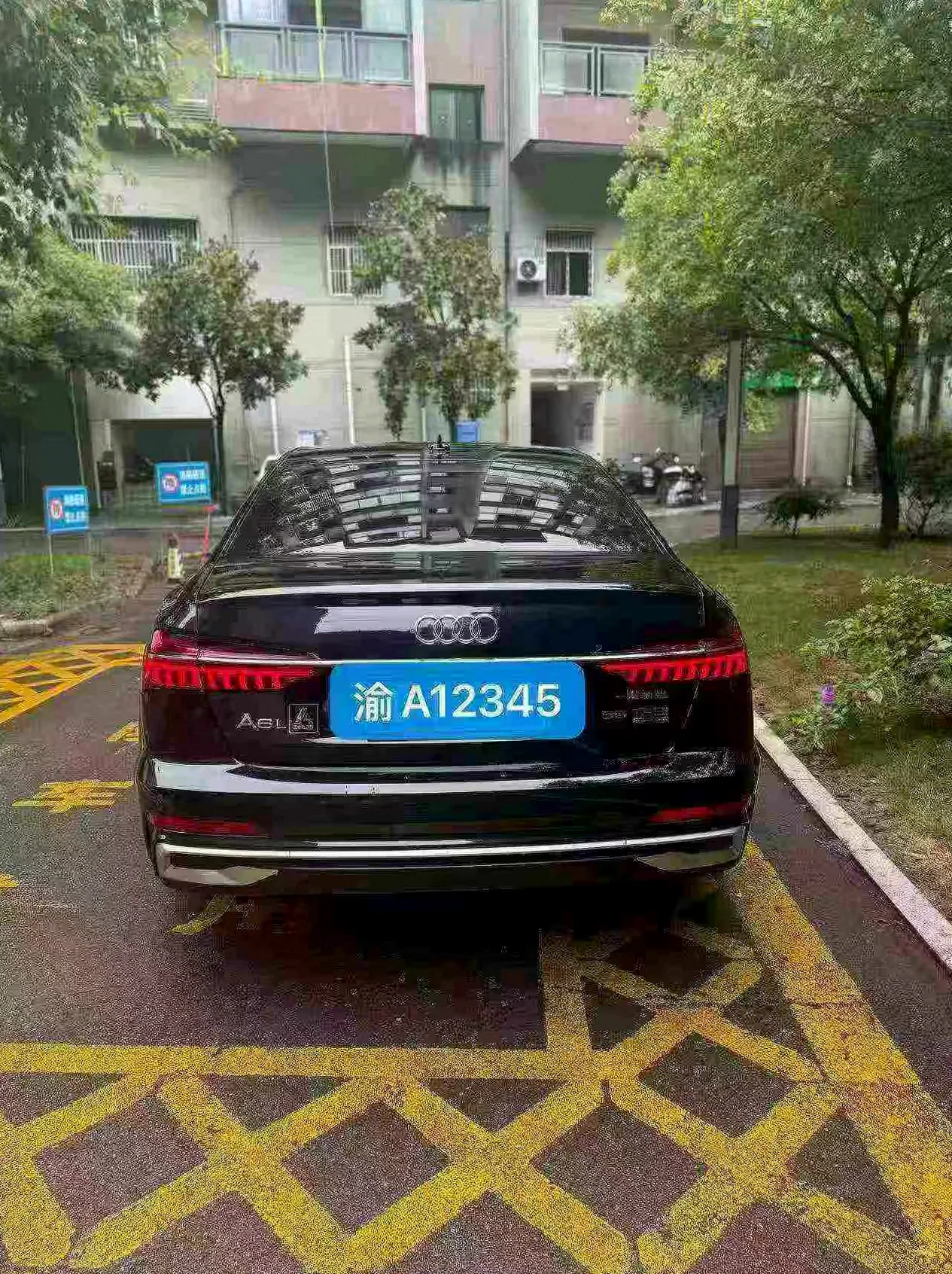 奥迪A6L 后面外观二