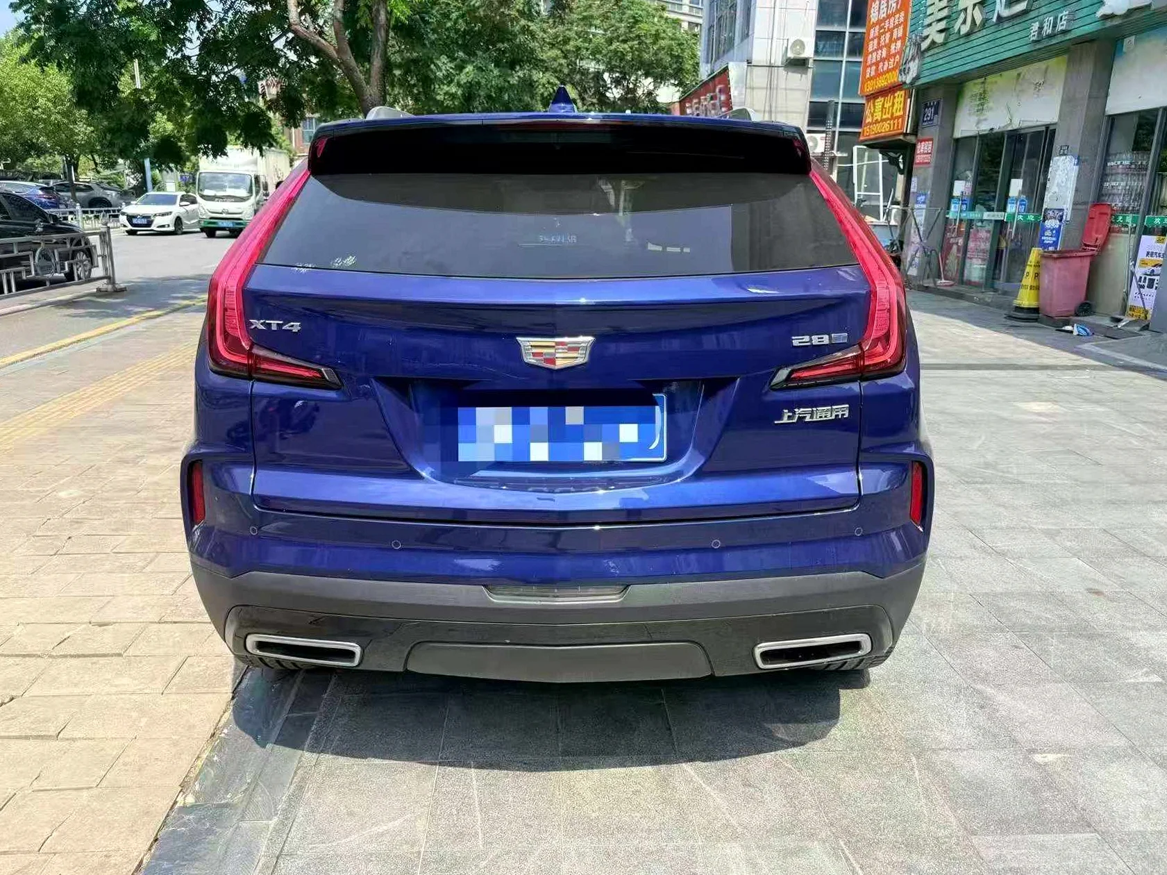 凯迪拉克XT4 后面外观二