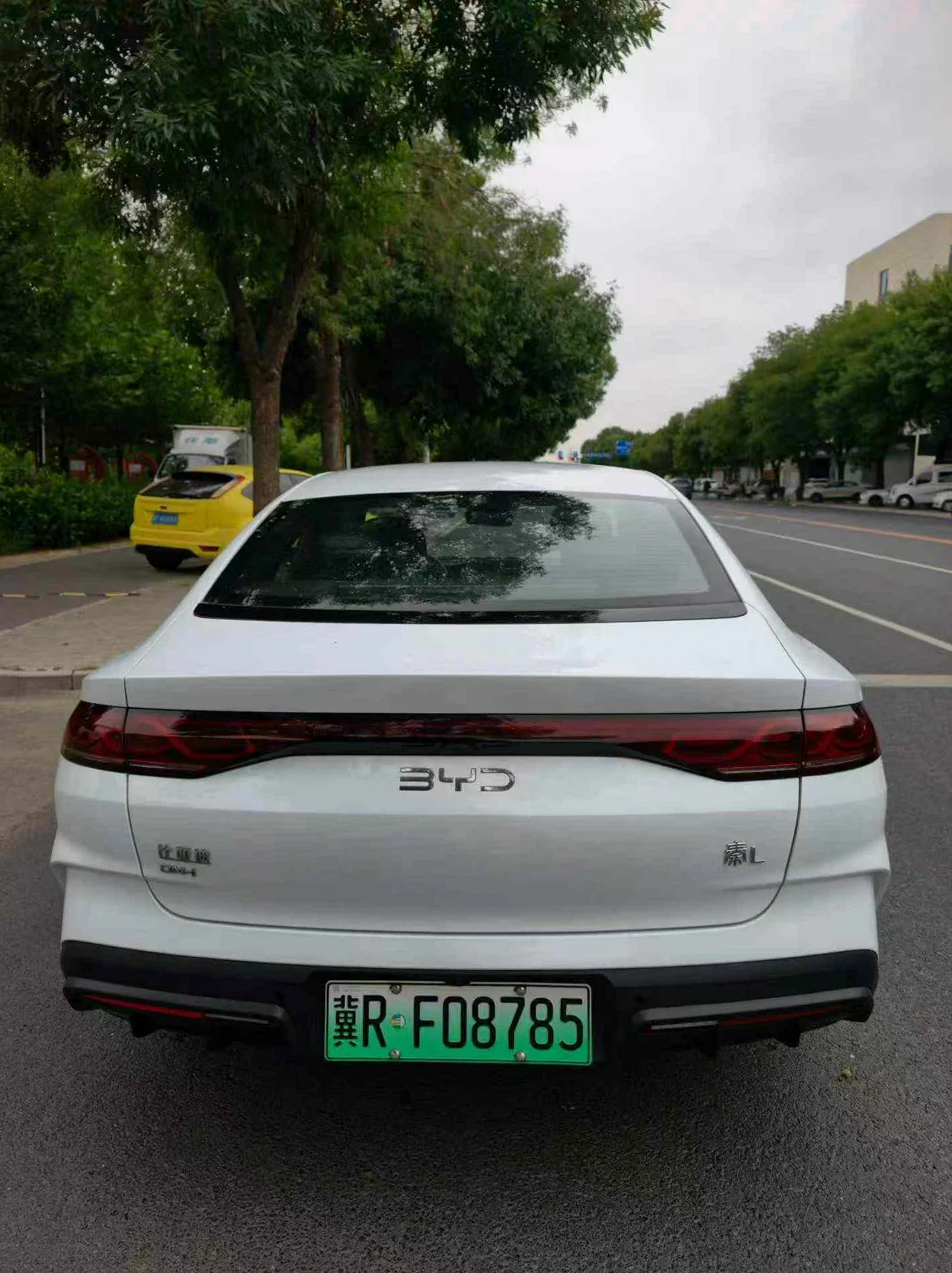 比亚迪秦 后面外观二