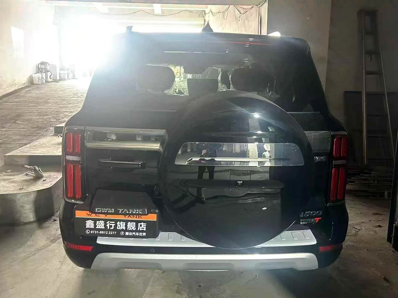 长城汽车坦克 正面外观三